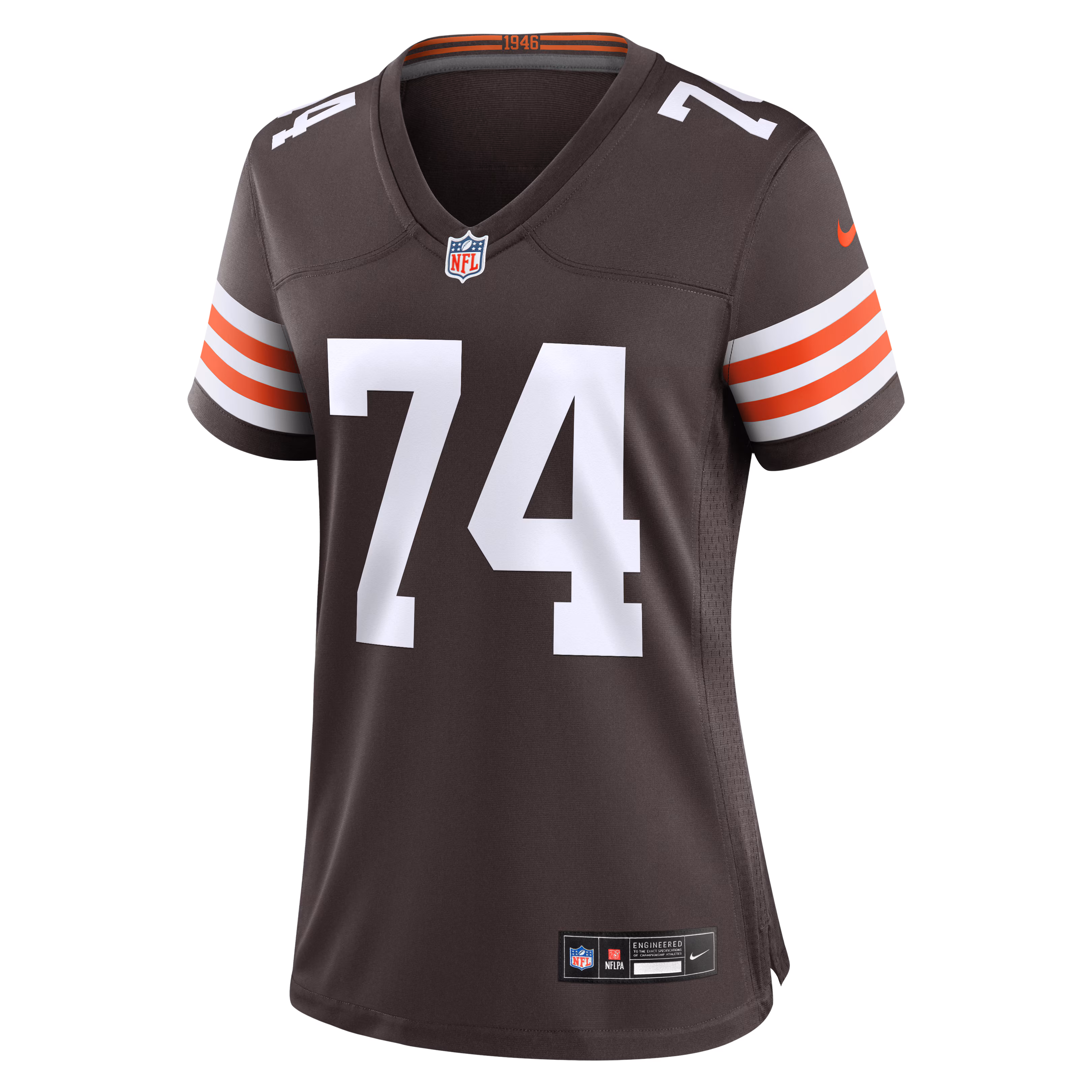 Elgton Jenkins Cleveland Browns Nike Women's Team Game Jersey -  Brown