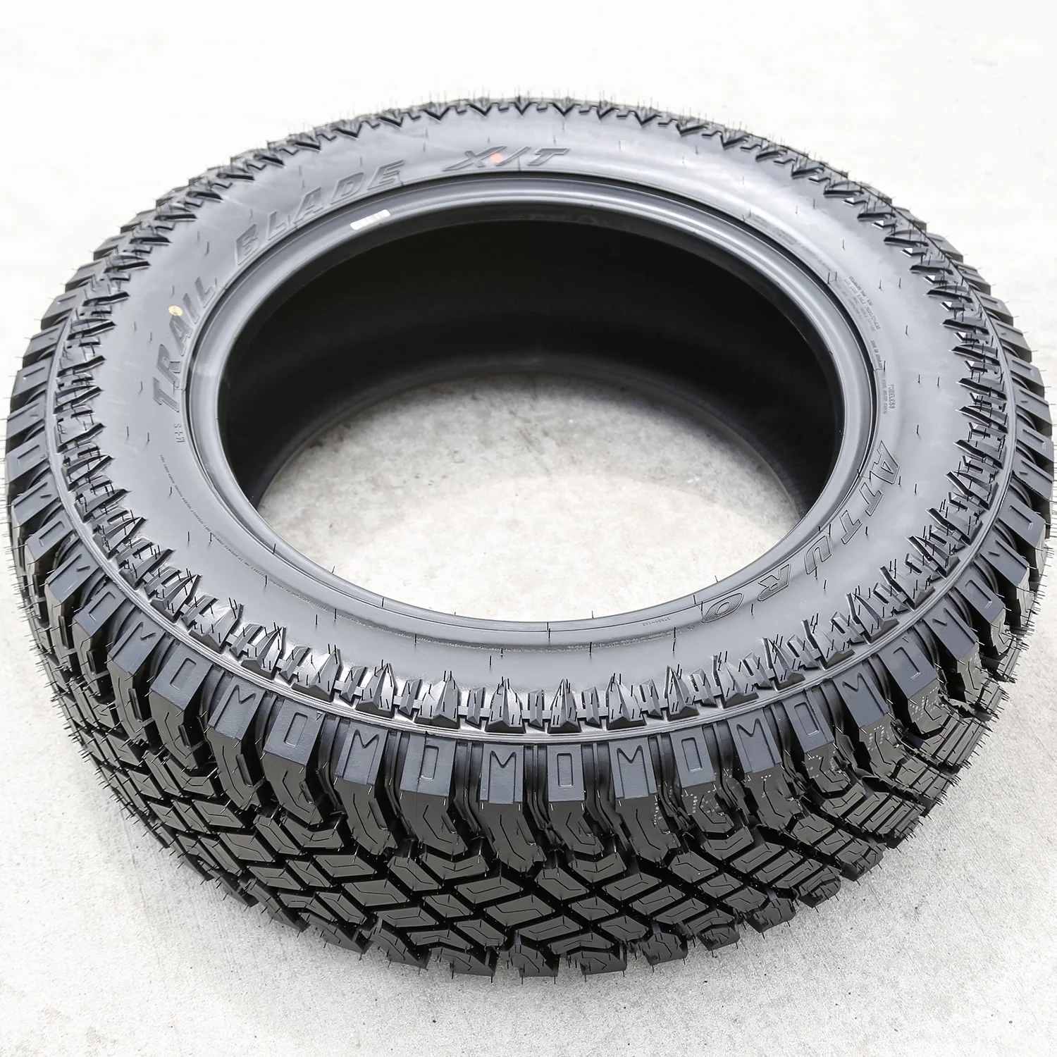 One set of 4 (four) X/T LT 295/60R20 126/123R E (10 ply) ATA /T all-terrain tires