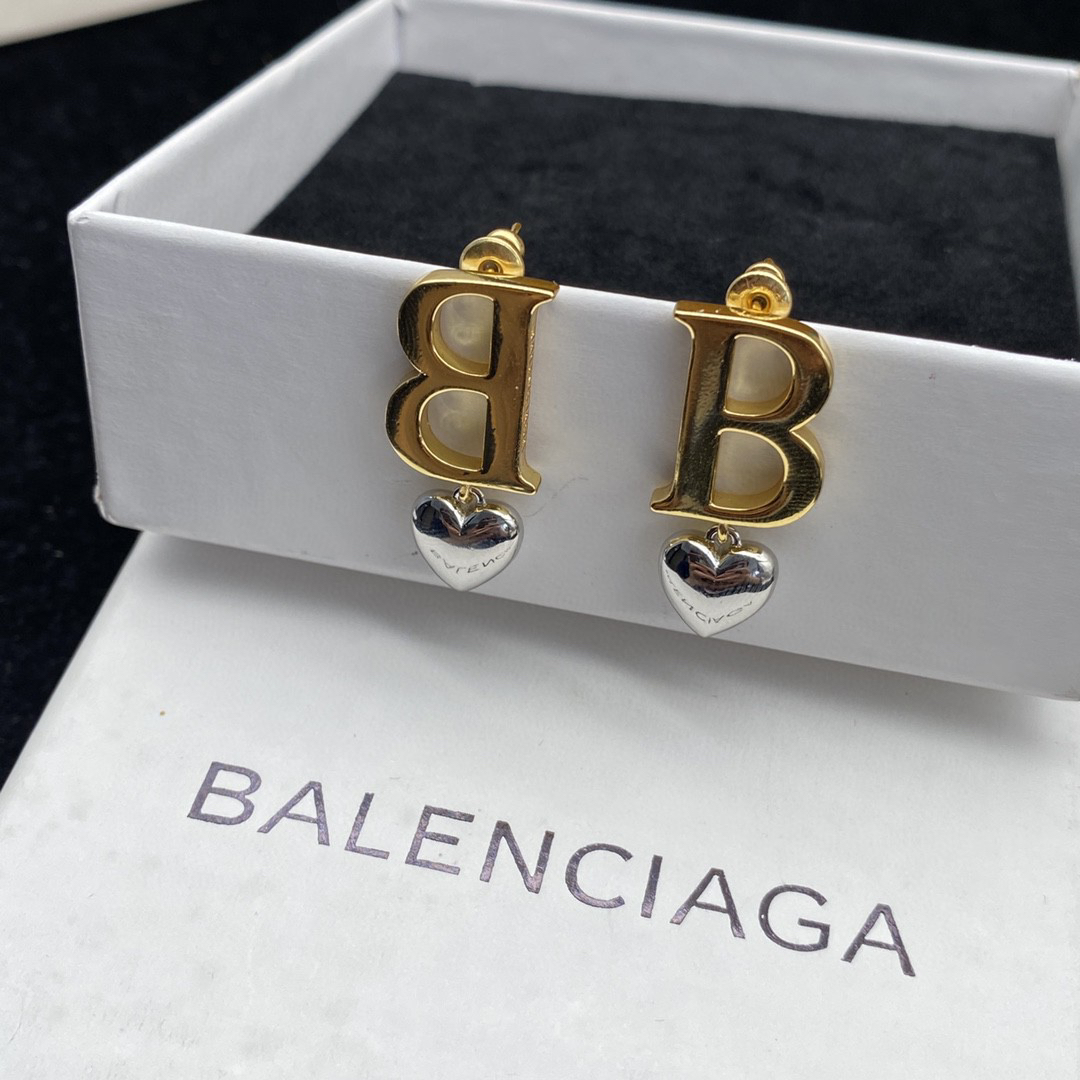 Balenciaga earrings-38