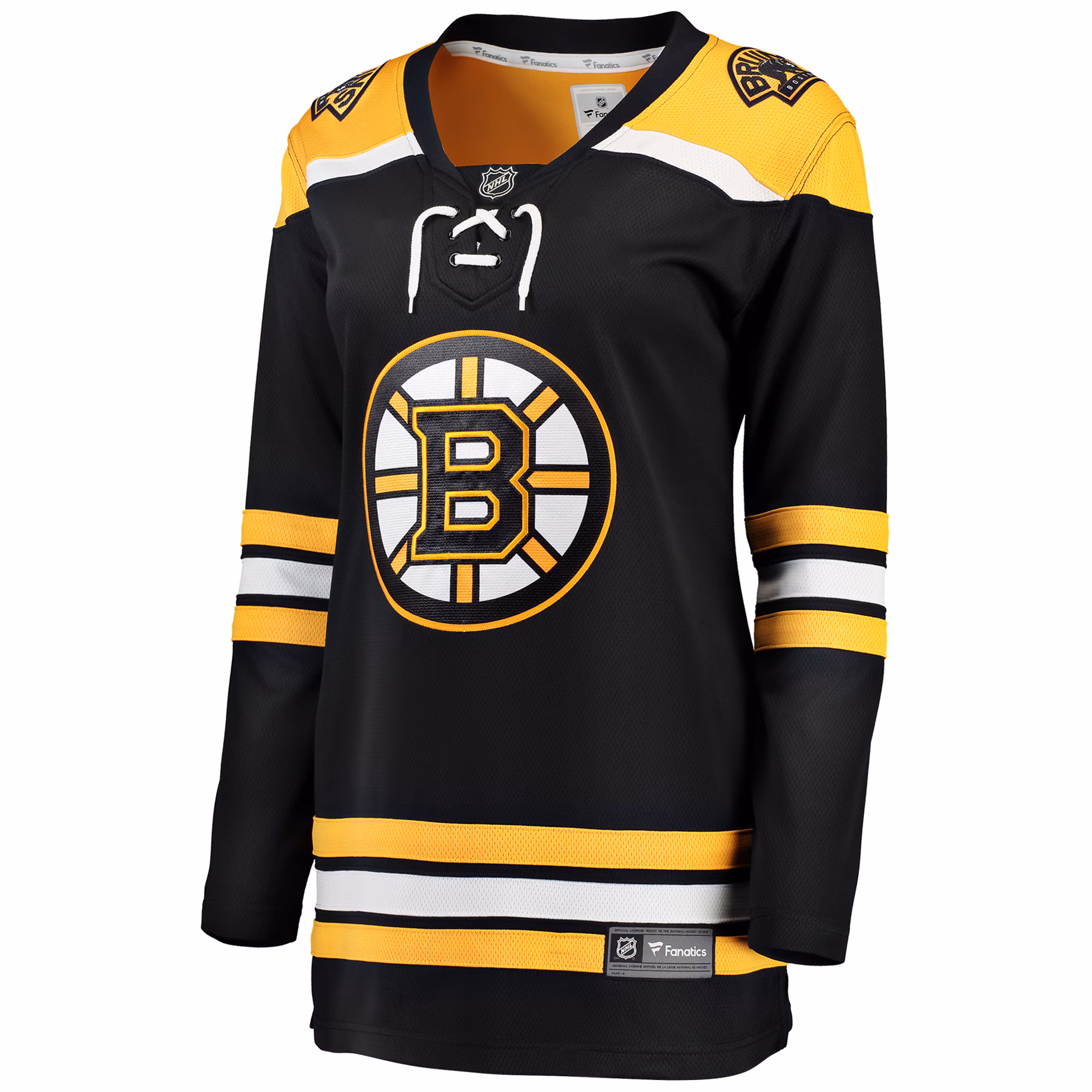 Boston Bruins Fanatics Women's Home Breakaway Jersey - Black