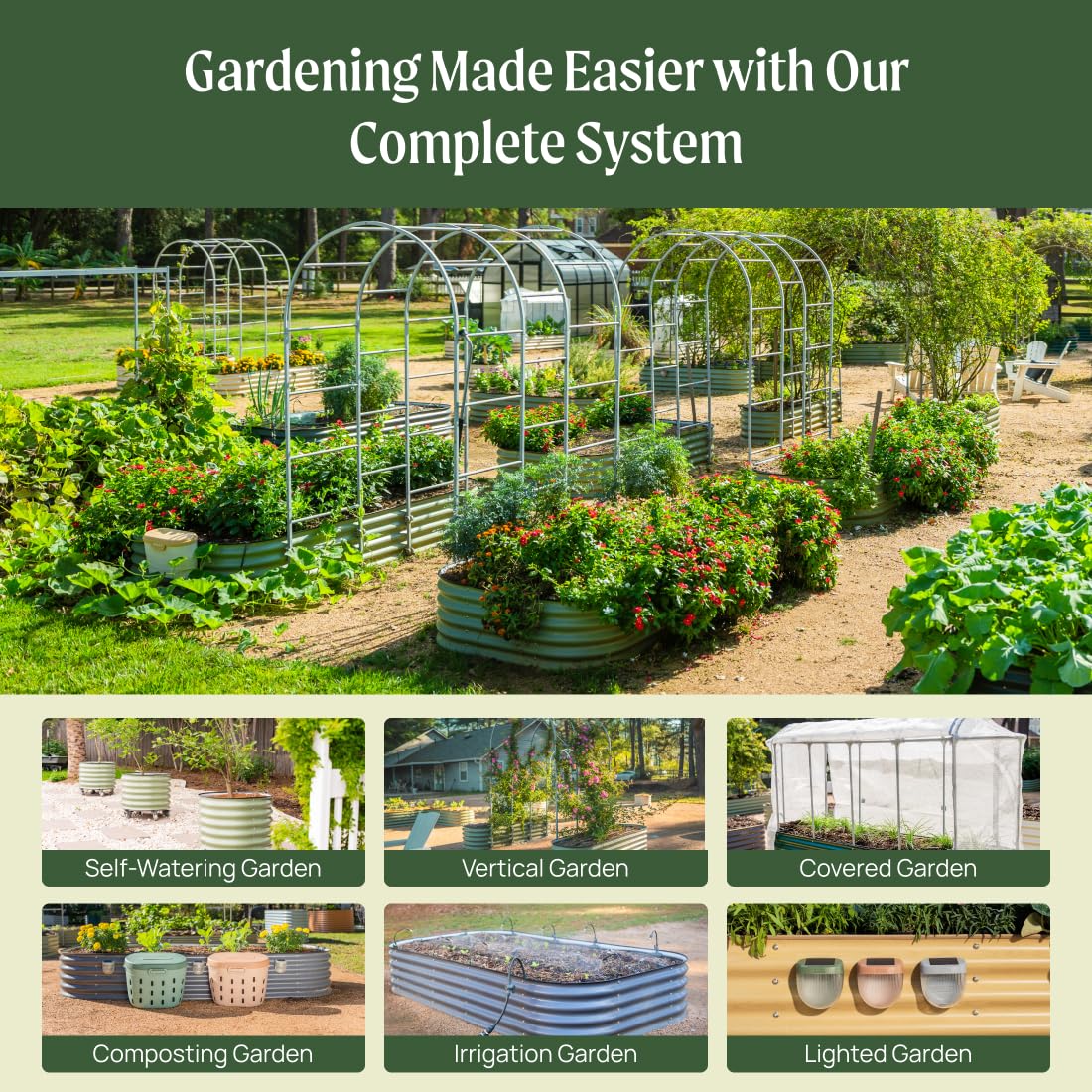 VEGO GARDEN Raised Garden Bed Kit - 17
