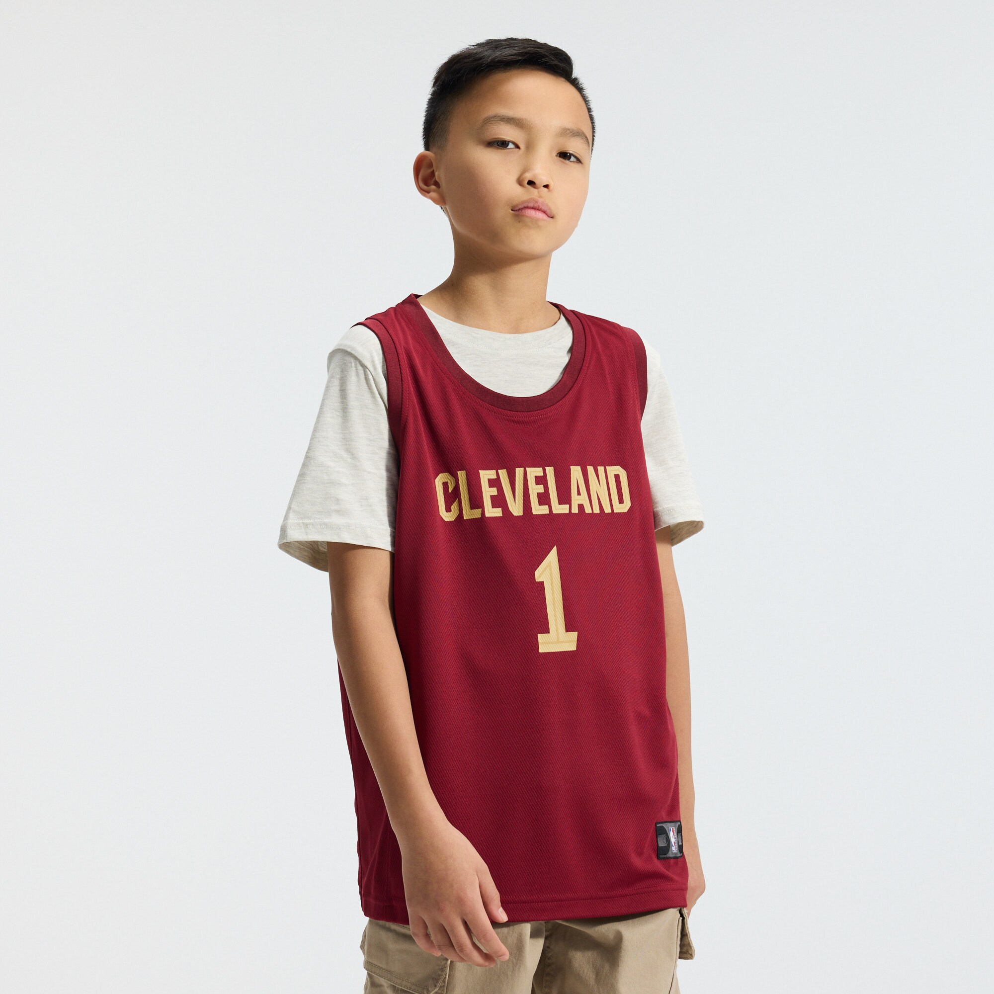 James Harden Cleveland Cavaliers Fanatics Youth Fast Break Replica Jersey - Icon Edition - Wine