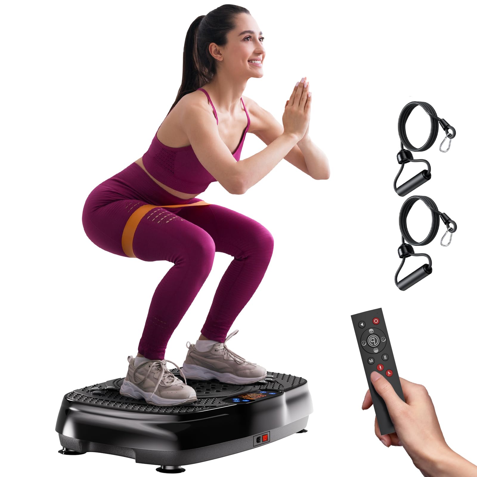 TISSCARE Vibration Plate Exercise Machine for Weight Loss