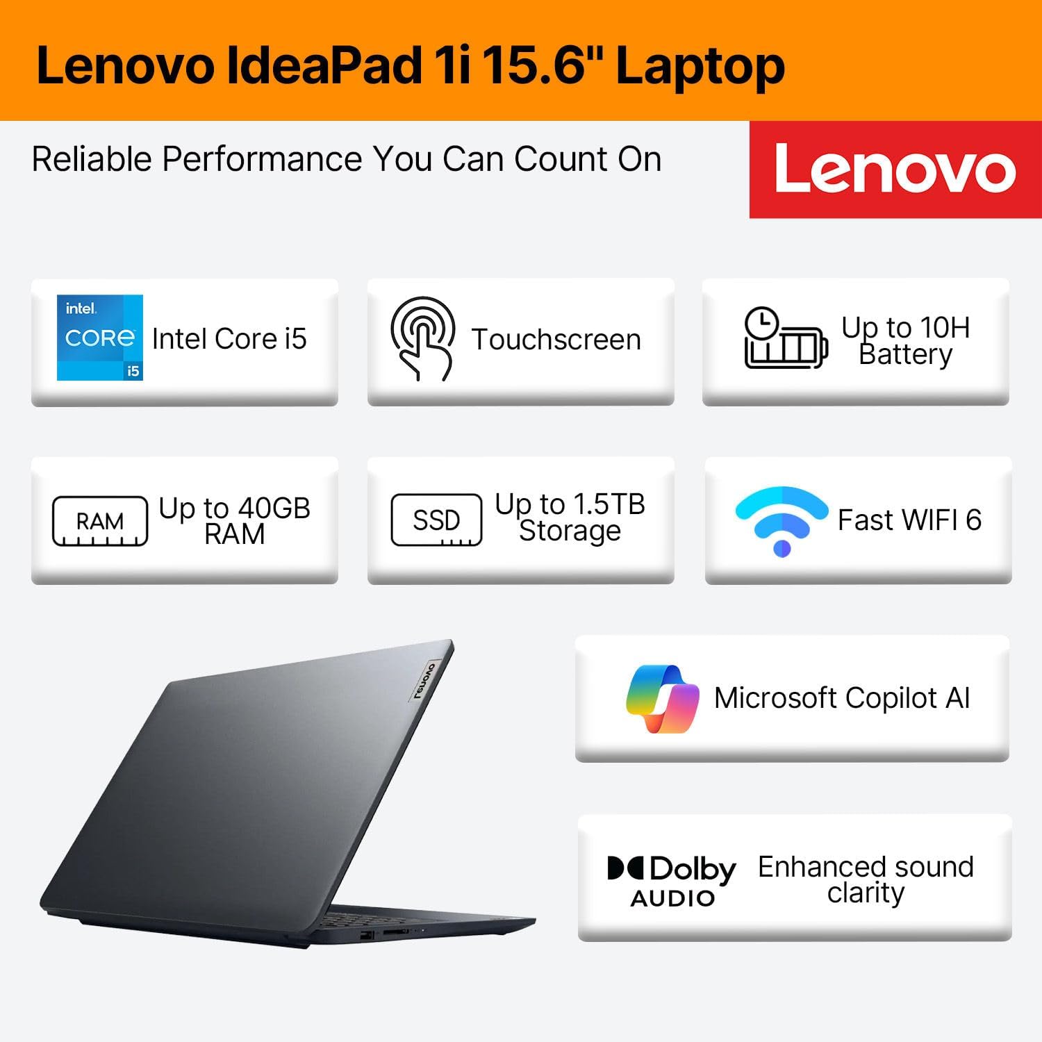 Lenovo IdeaPad Business Laptop • 15.6