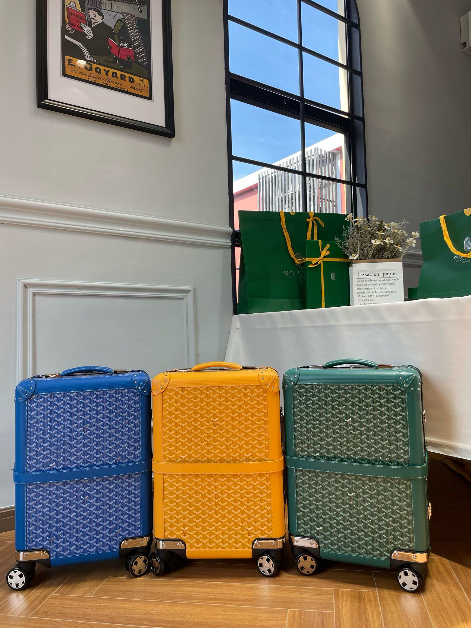 Goyard luggage-39
