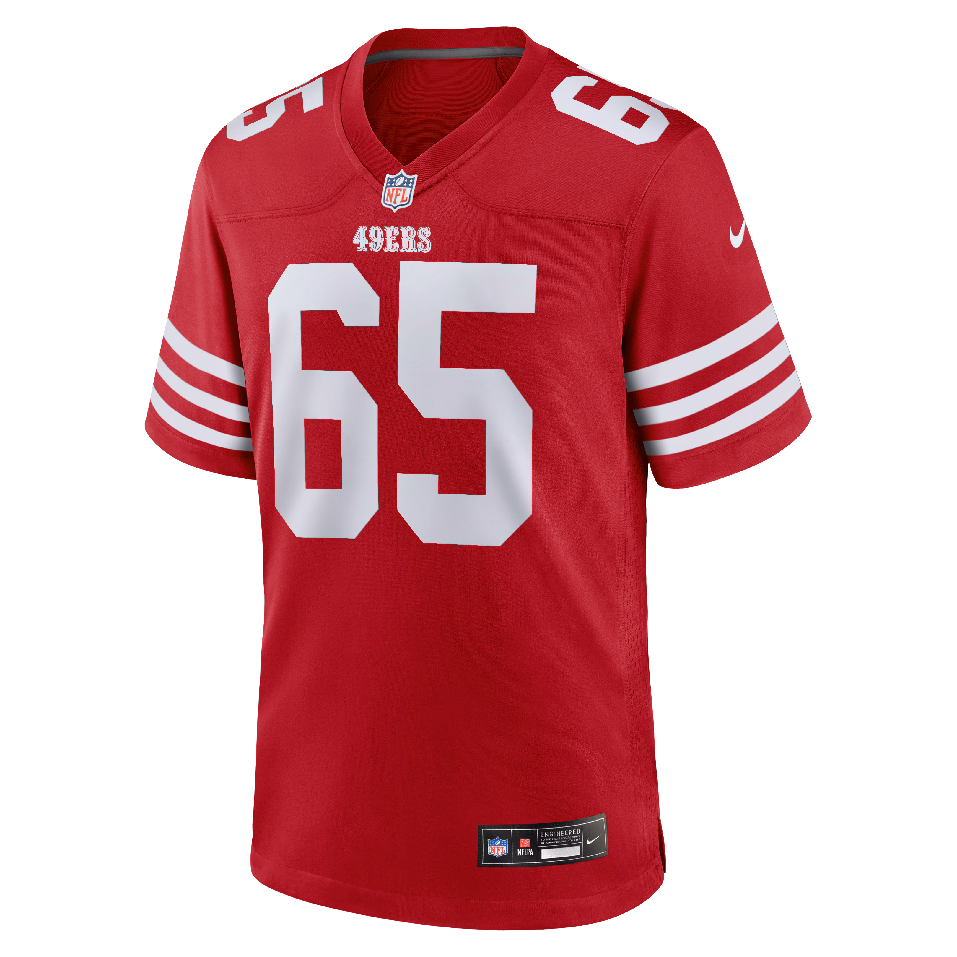 Robert Jones San Francisco 49ers Nike Team Game Jersey -  Scarlet