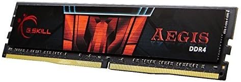 G.SKILL AEGIS Series DDR4 RAM (XMP) 16GB (2x8GB) 3000MT/s CL16-18-18-38 1.35V Intel AMD Desktop Computer Memory U-DIMM (F4-3000C16D-16GISB)