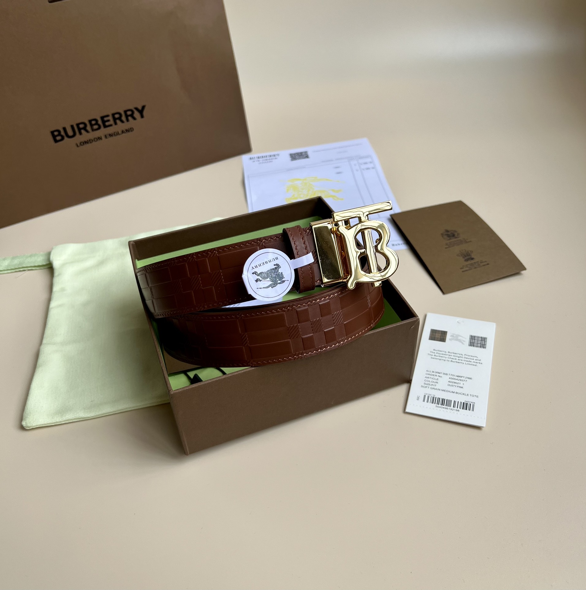 Burberry belt-14