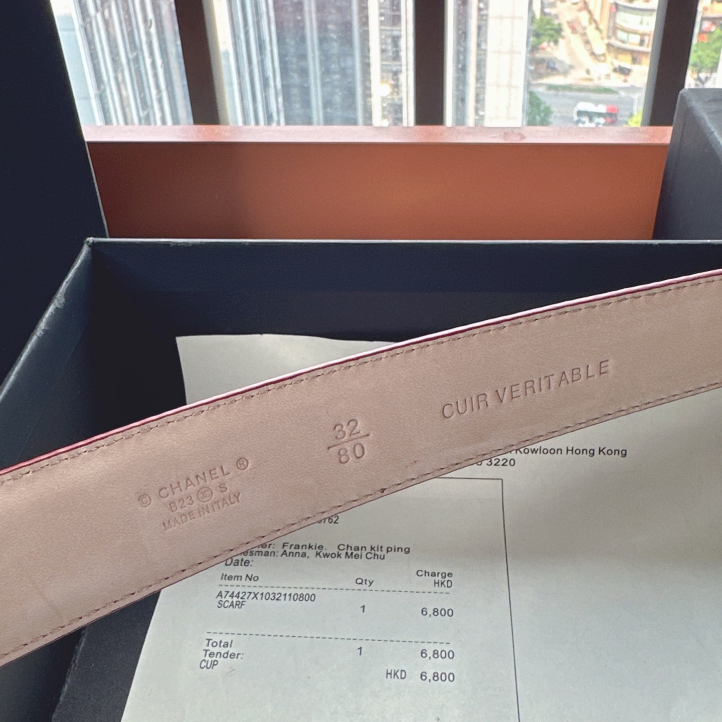 Chanel belt-107