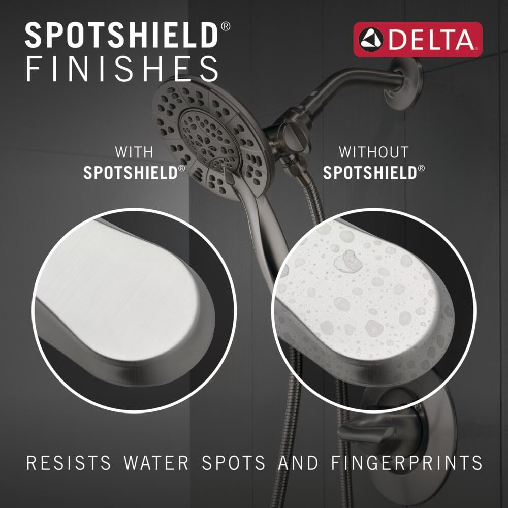DELTA Arvo 14 Series Brushed Nickel Shower Faucet Set