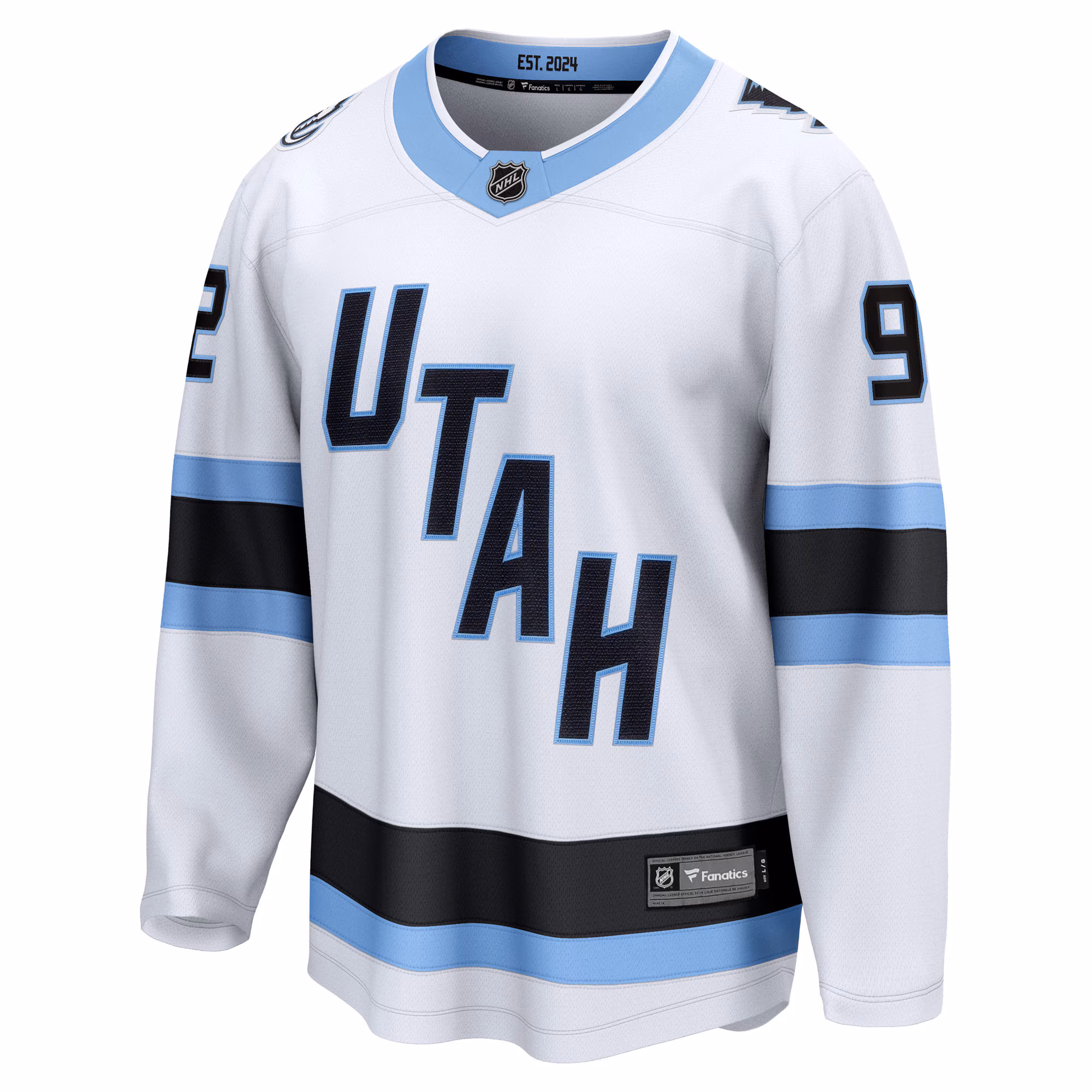Logan Cooley Utah Mammoth Fanatics Away Breakaway Player Jersey - White