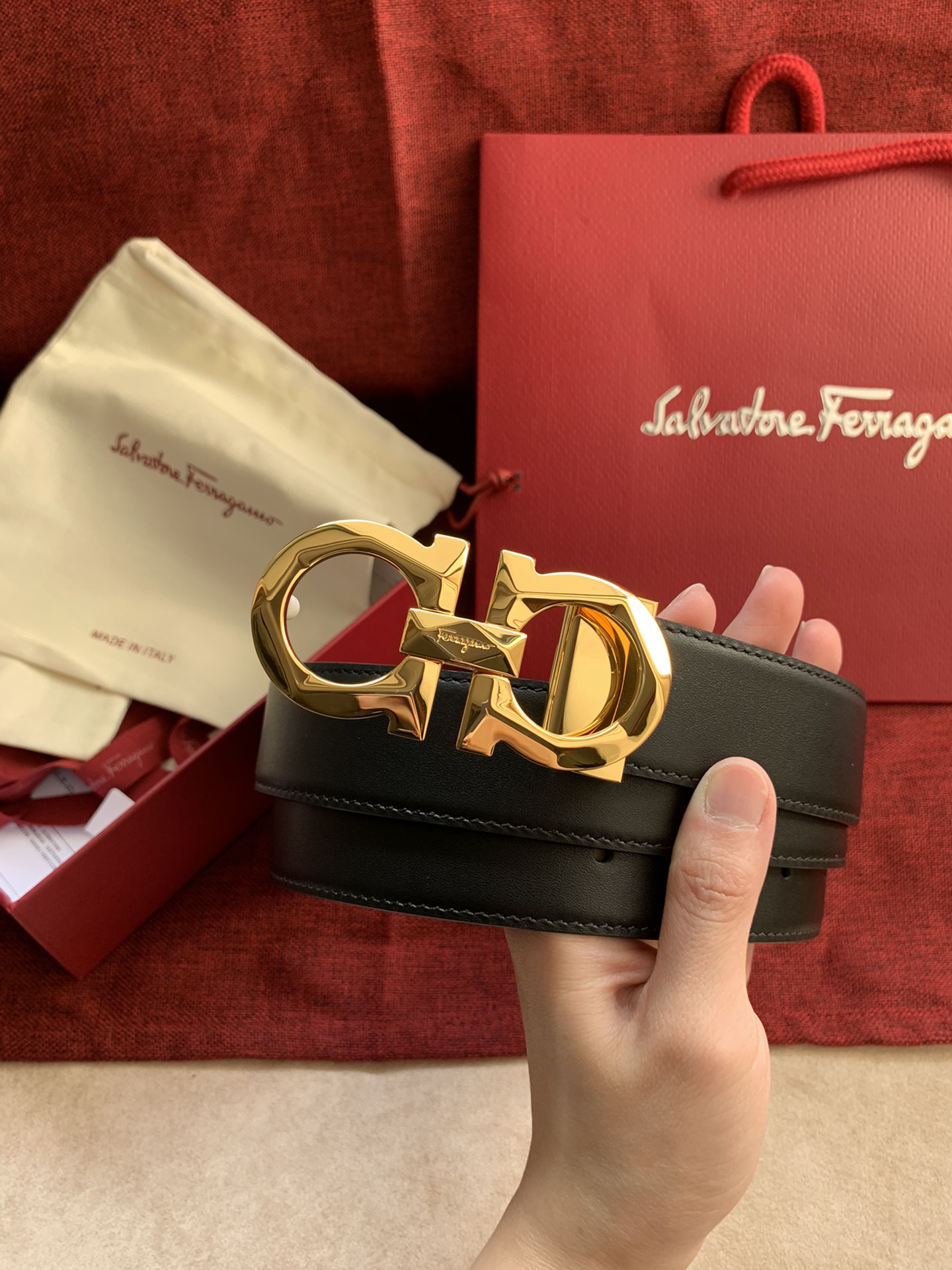 Ferragamo belt-123