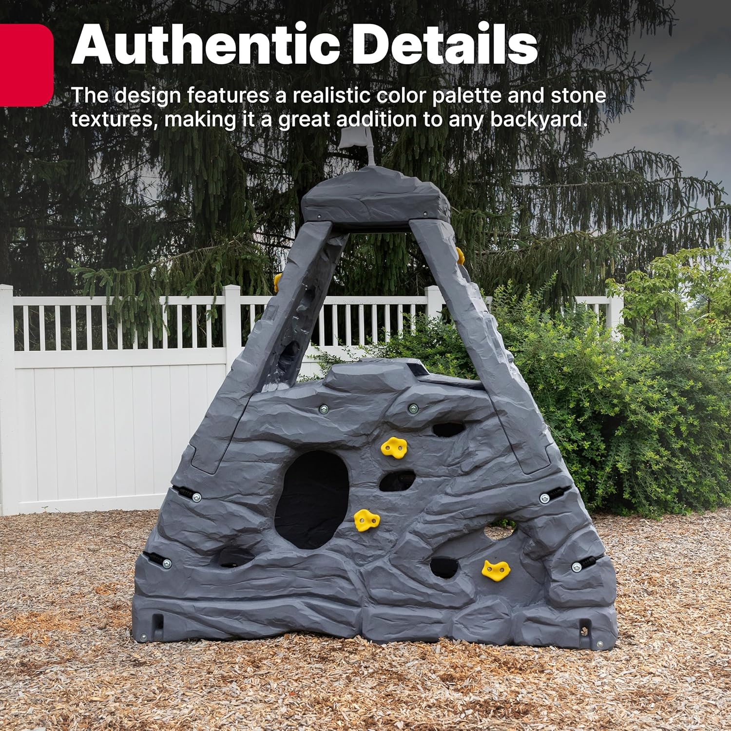 Step2 Skyward Summit Climbing Wall Playset, Ages 4–8