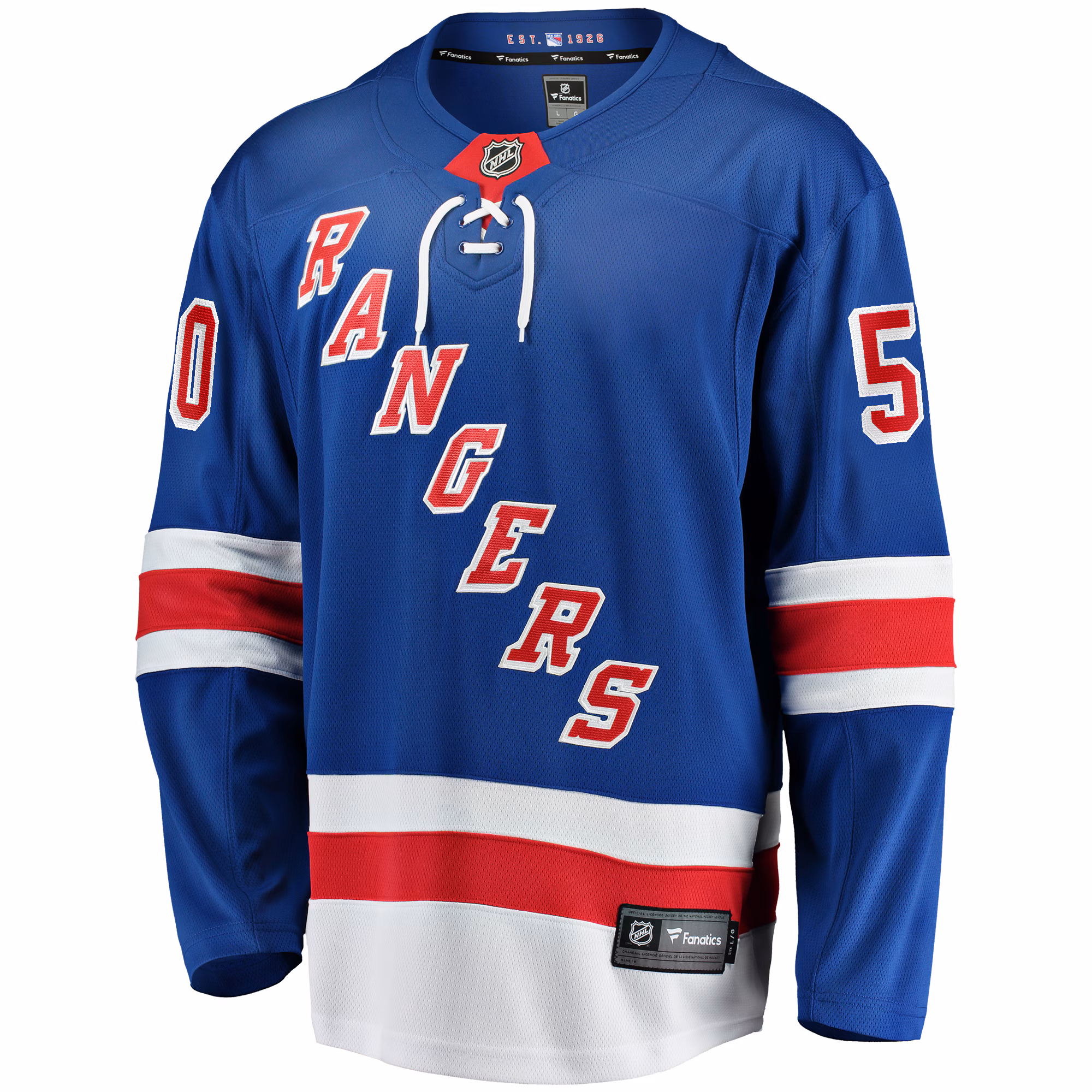 Will Cuylle New York Rangers Fanatics Home Premier Breakaway Player Jersey - Blue