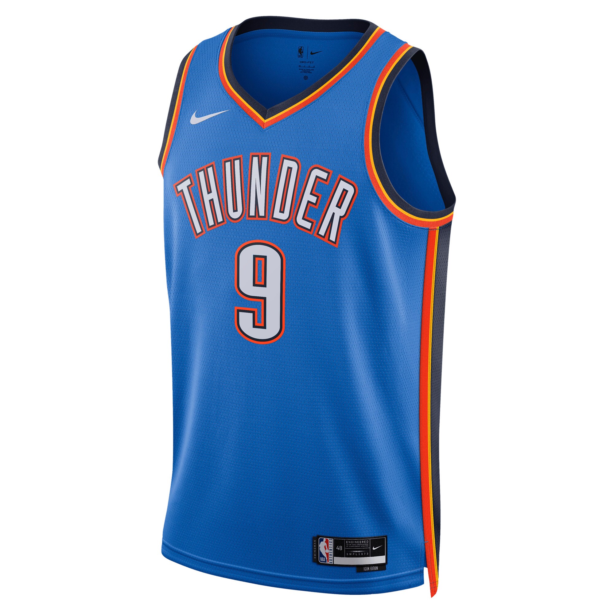 Alex Caruso Oklahoma City Thunder Nike Unisex Swingman Jersey - Icon Edition - Blue