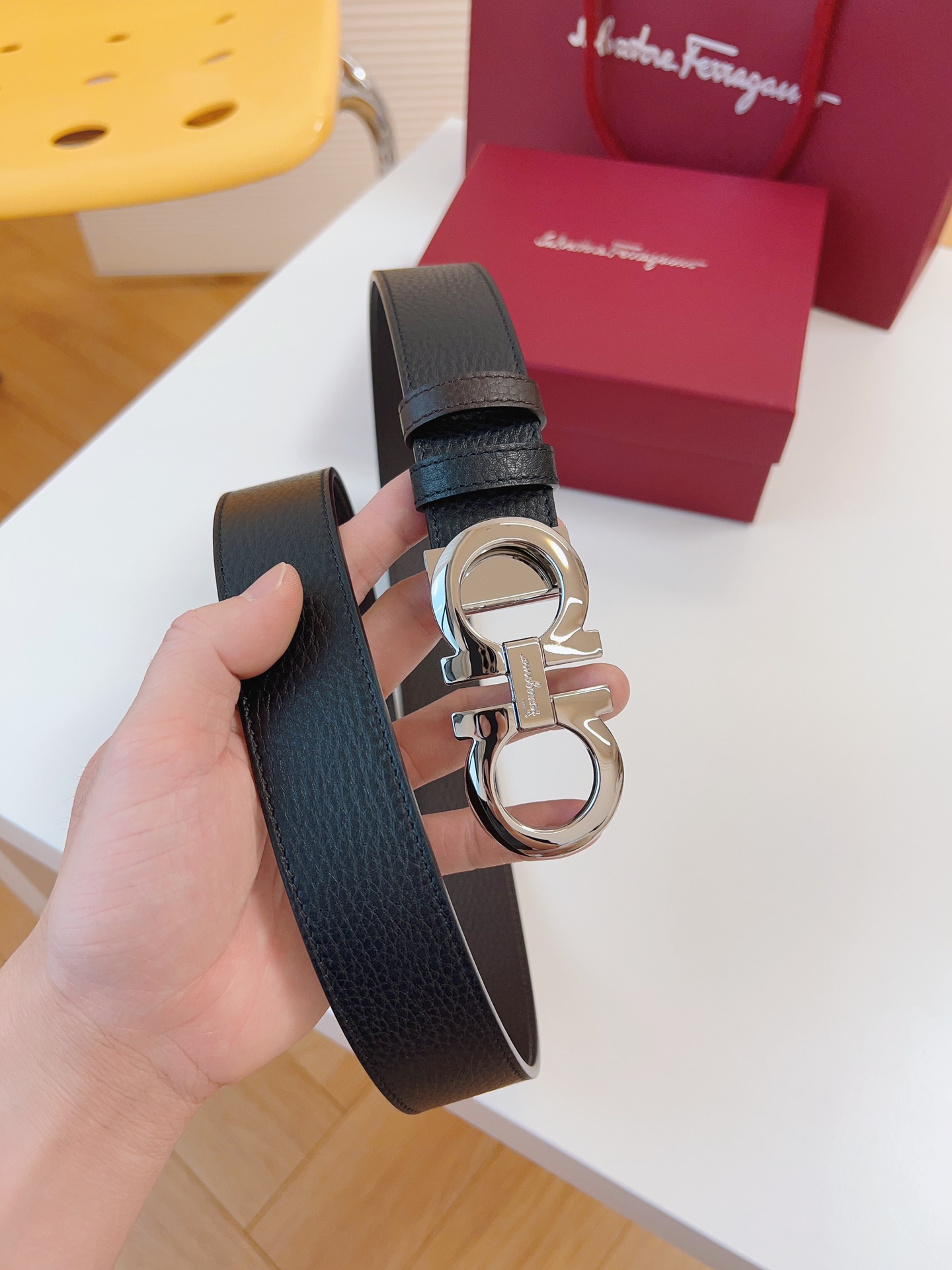 Ferragamo belt-131