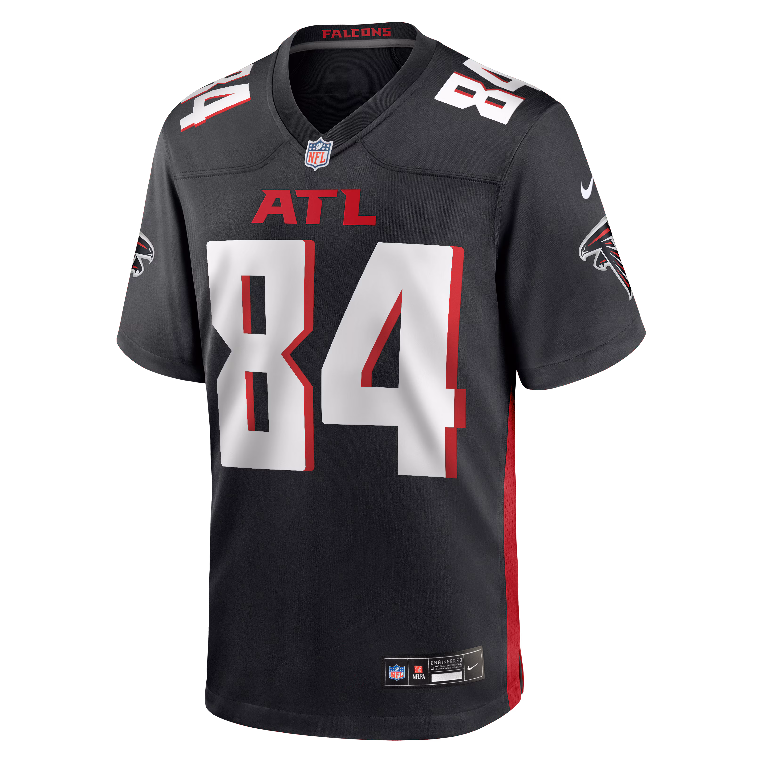 Alfred Jenkins Atlanta Falcons Nike Game Retired Player Jersey - Black