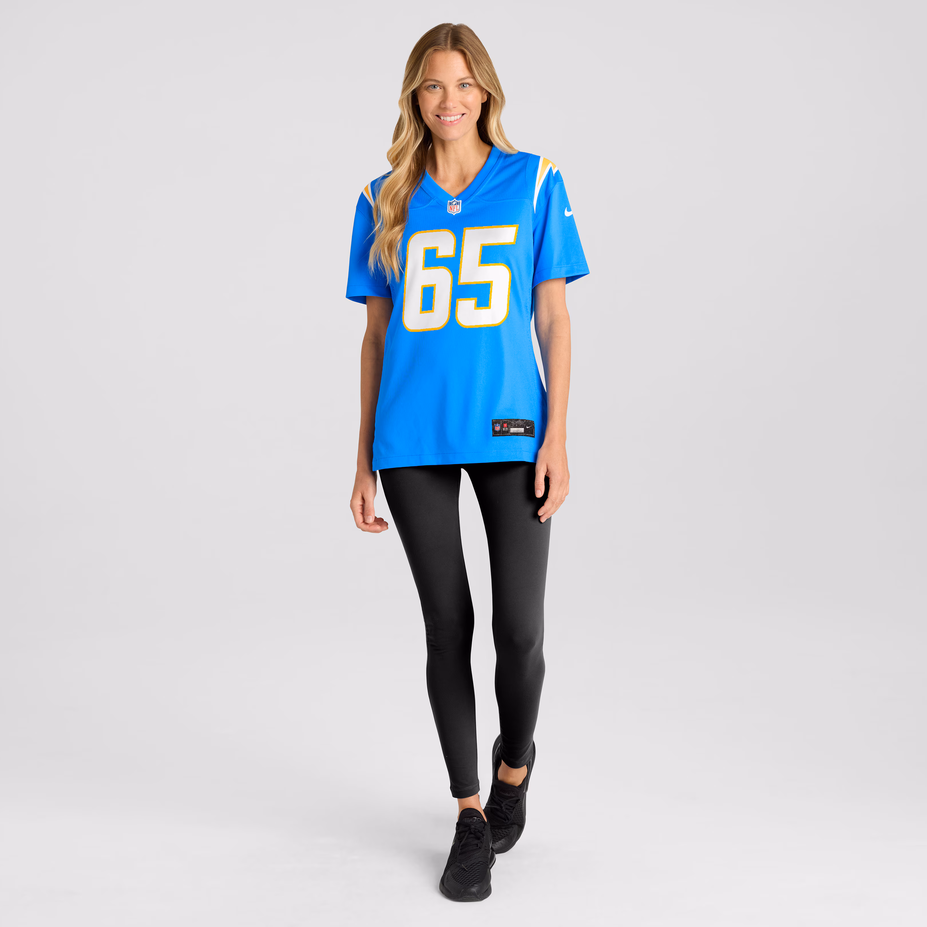 Logan Taylor Los Angeles Chargers Nike Women's Team Game Jersey -  Powder Blue