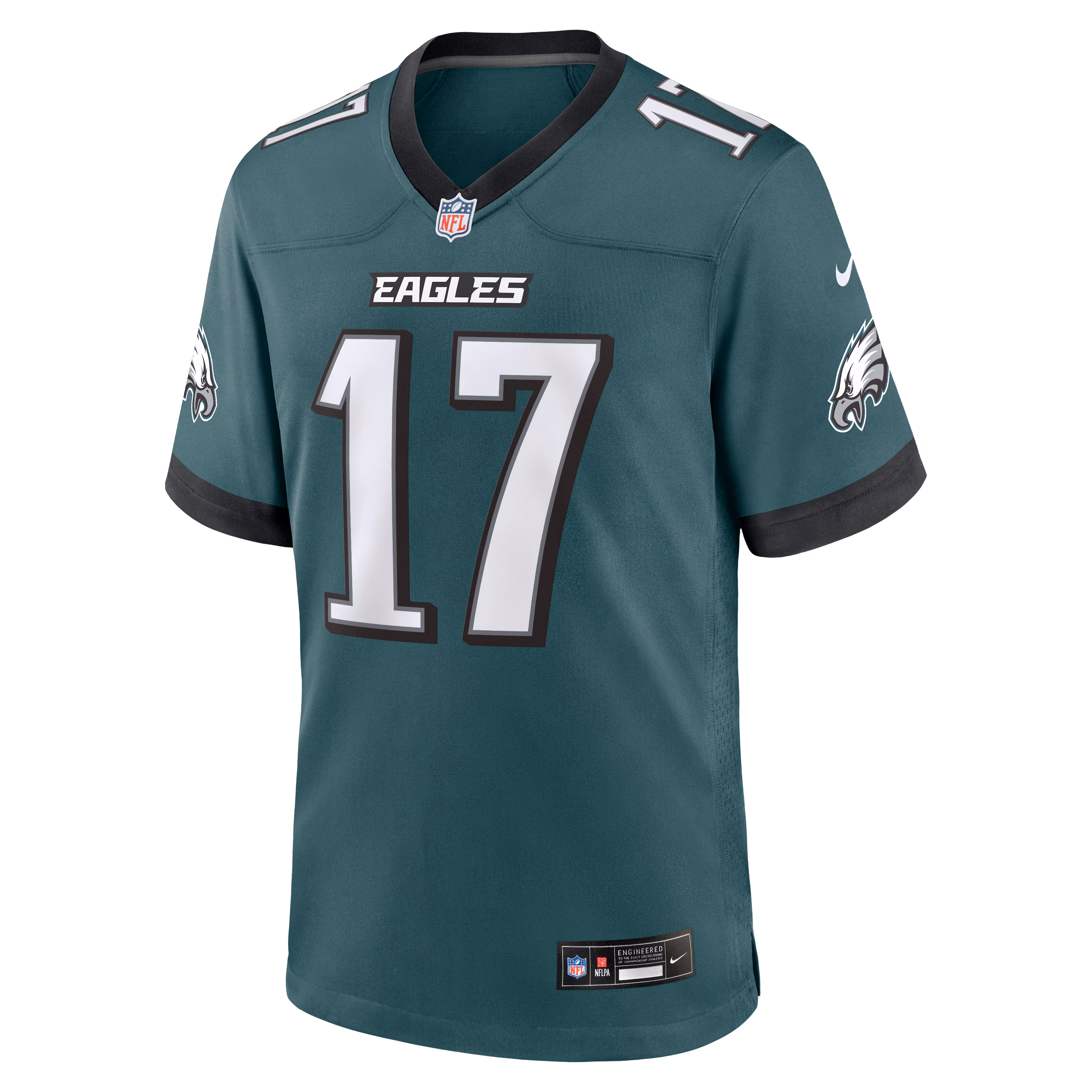 Arnold Ebiketie Philadelphia Eagles Nike Team Game Jersey -  Midnight Green