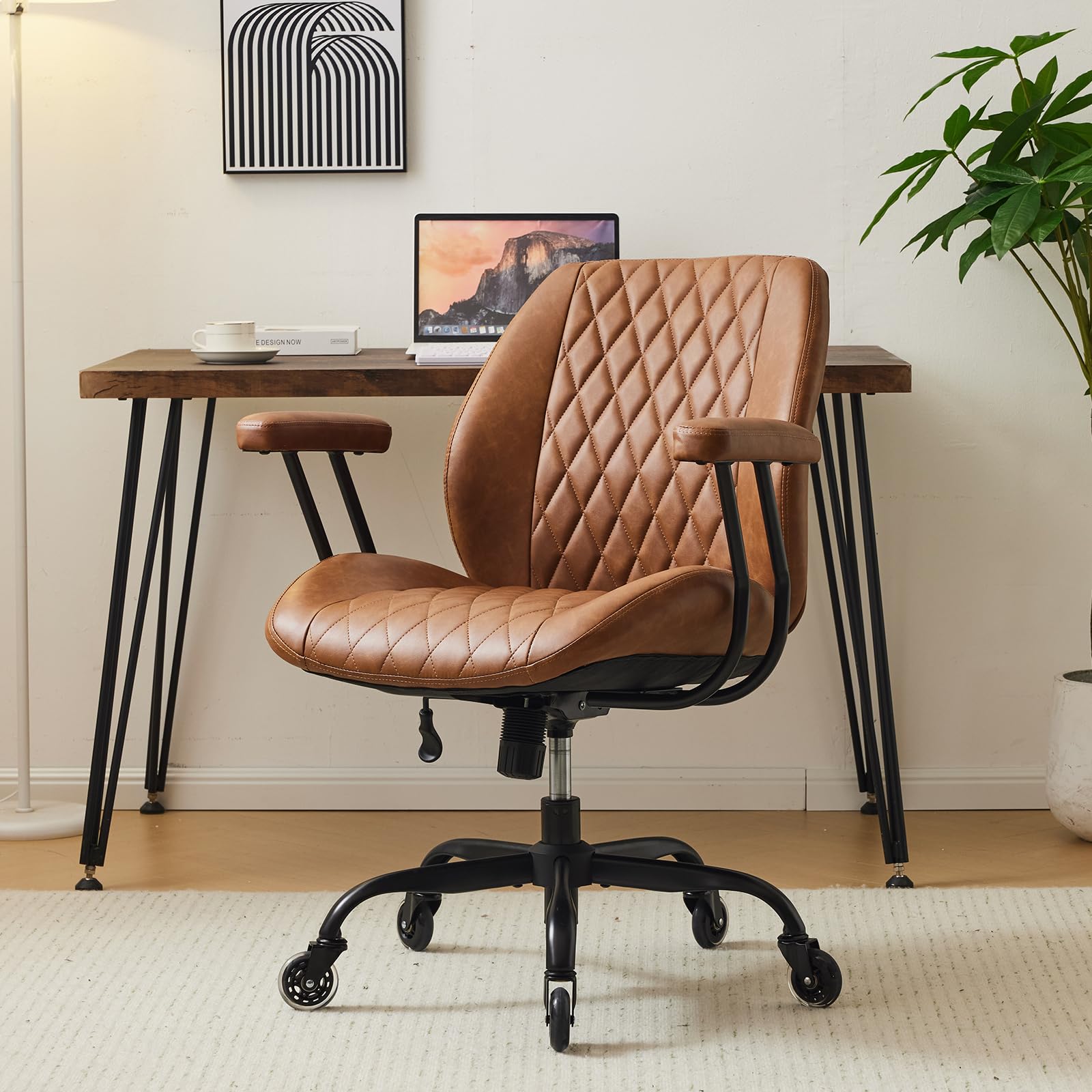 YFO Ergonomic Office Desk Chair with Lumbar Support