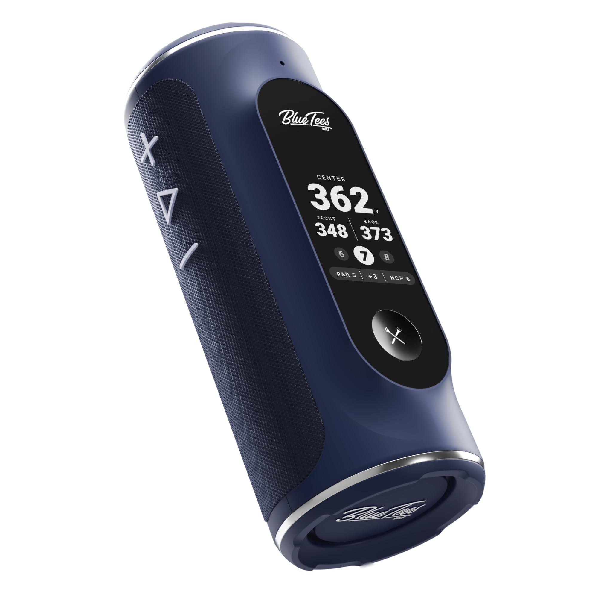 BLUE TEES GOLF Player AI GPS Speaker - Touchscreen, Waterproof, 40k Courses