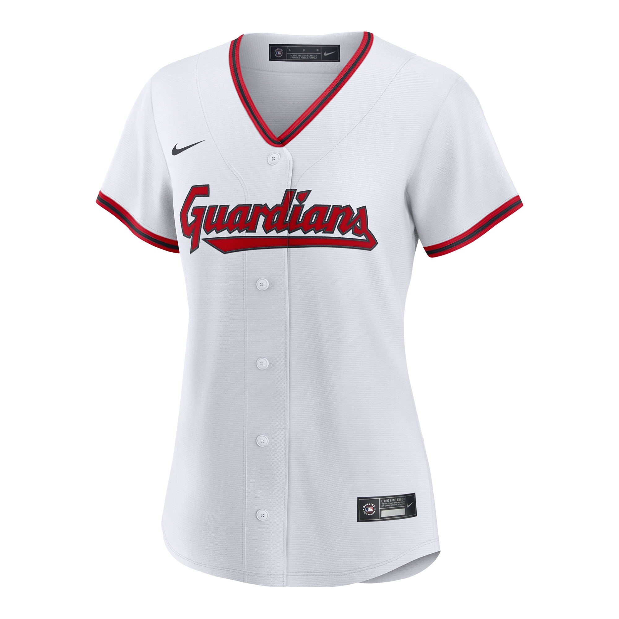 Chase DeLauter Cleveland Guardians Nike Women's Home Replica Jersey - White