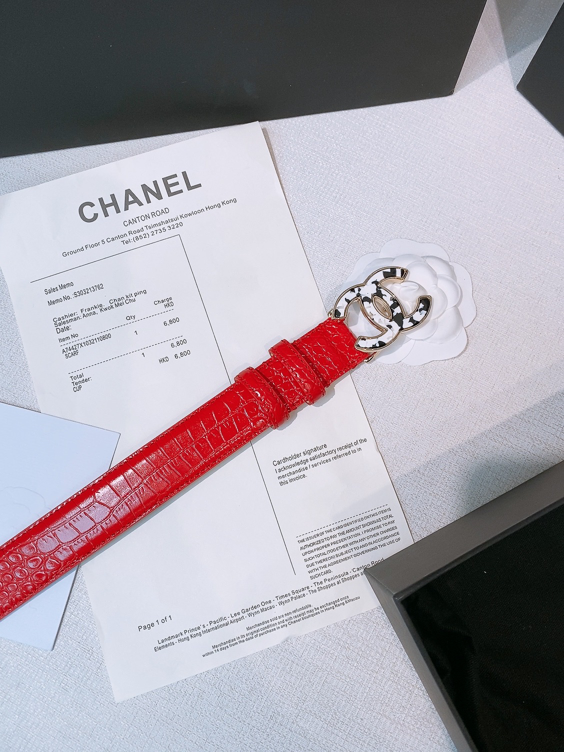 Chanel belt-43