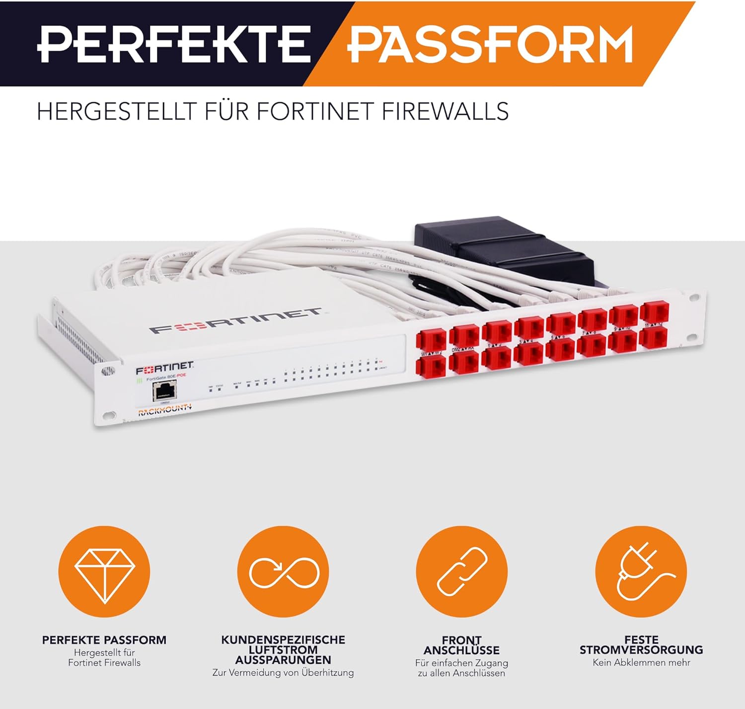 Rack Mount Kit for FortiGate