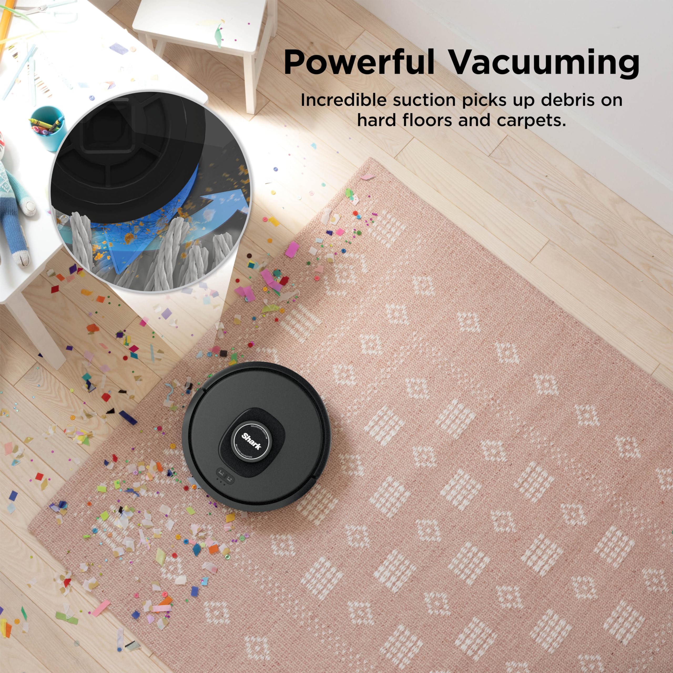 SHARK AV2501S AI Ultra Robot Vacuum - HEPA, Self-Empty, WiFi