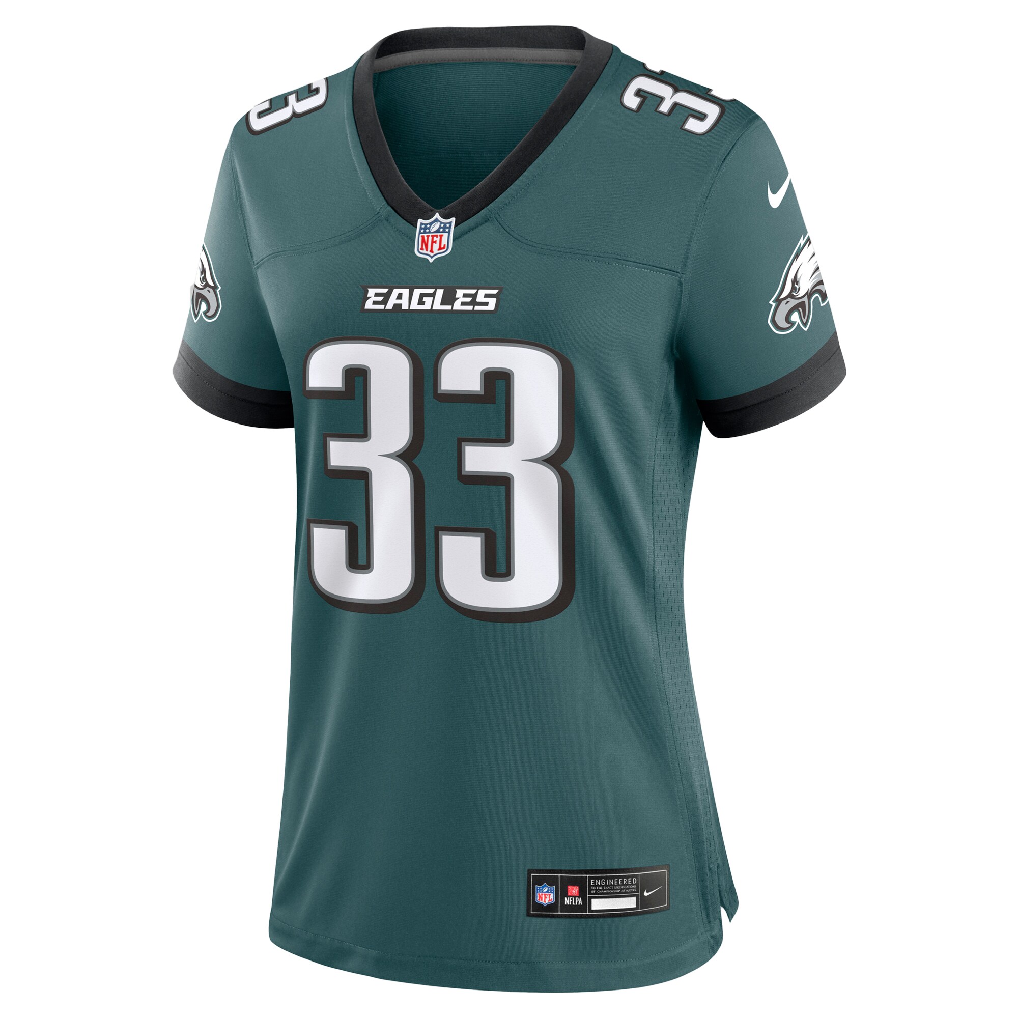 Cooper DeJean Philadelphia Eagles Nike Women's Team Game Jersey -  Midnight Green