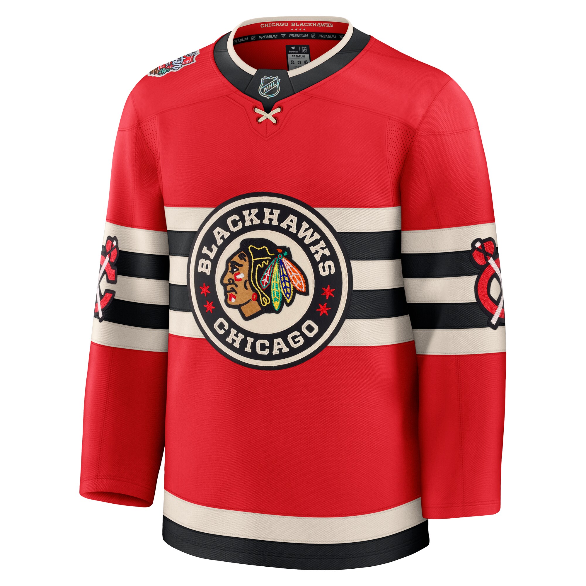 Chicago Blackhawks Fanatics 2025 NHL Winter Classic Premium Jersey - Red