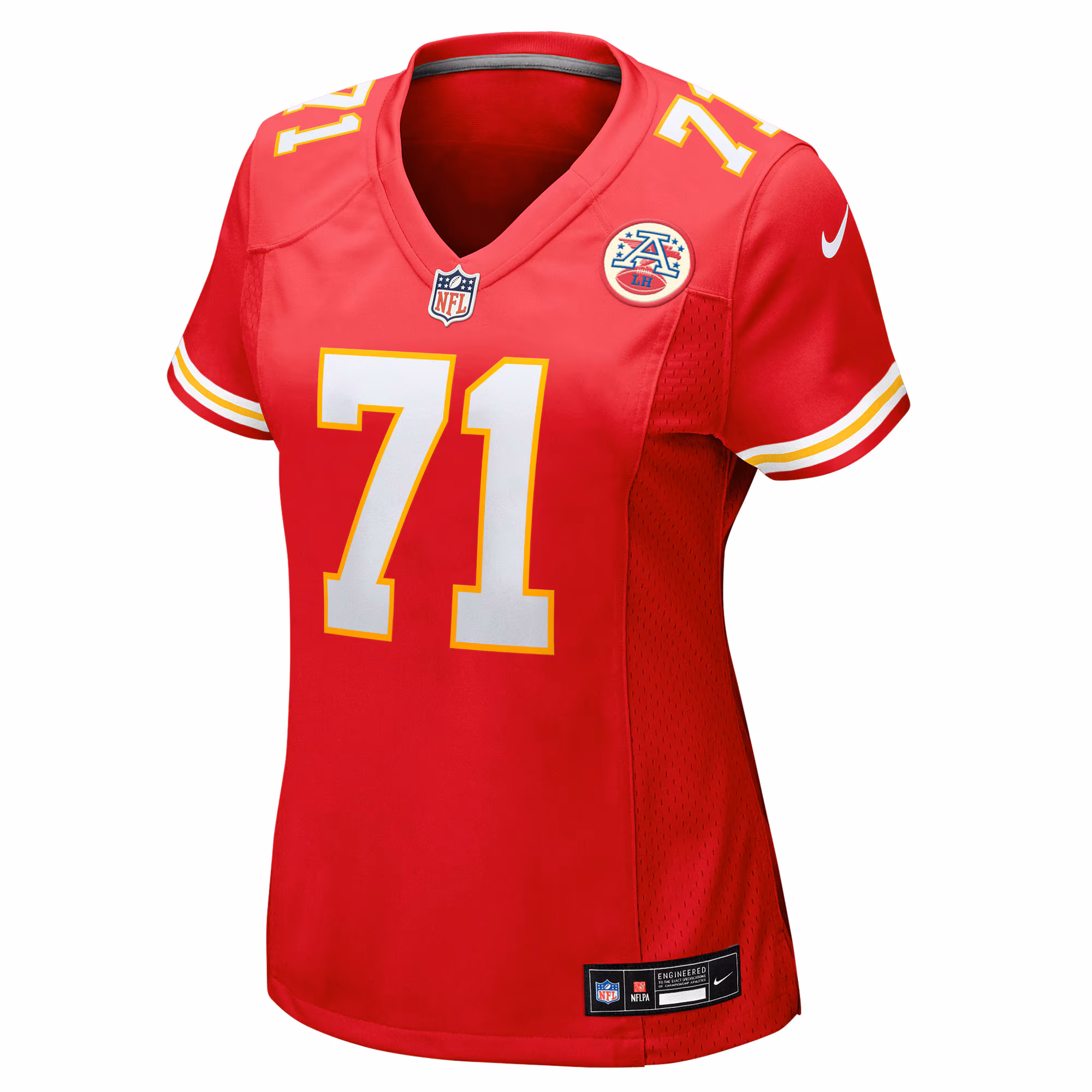 Josh Simmons Kansas City Chiefs Nike Women's Team Game Jersey -  Red