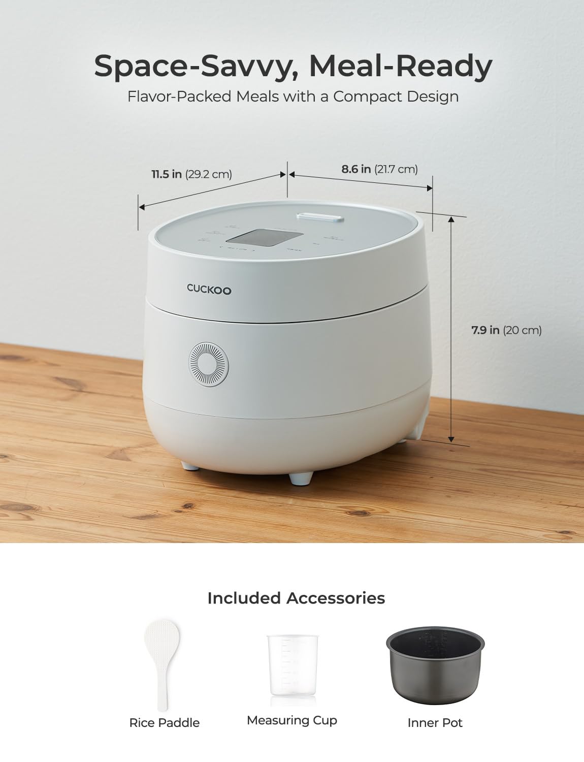 CUCKOO Micom Rice Cooker 3-Cup with Fuzzy Logic Technology