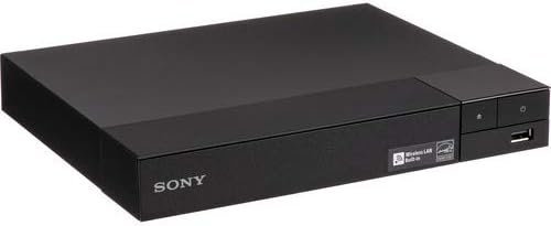 SONY Wi-Fi Upgraded Multi Region Zone Free Blu Ray DVD Player - PAL/NTSC - Wi-Fi - 1 USB, 1 HDMI, 1 COAX, 1 ETHERNET Connections - 6 Feet HDMI Cable Included