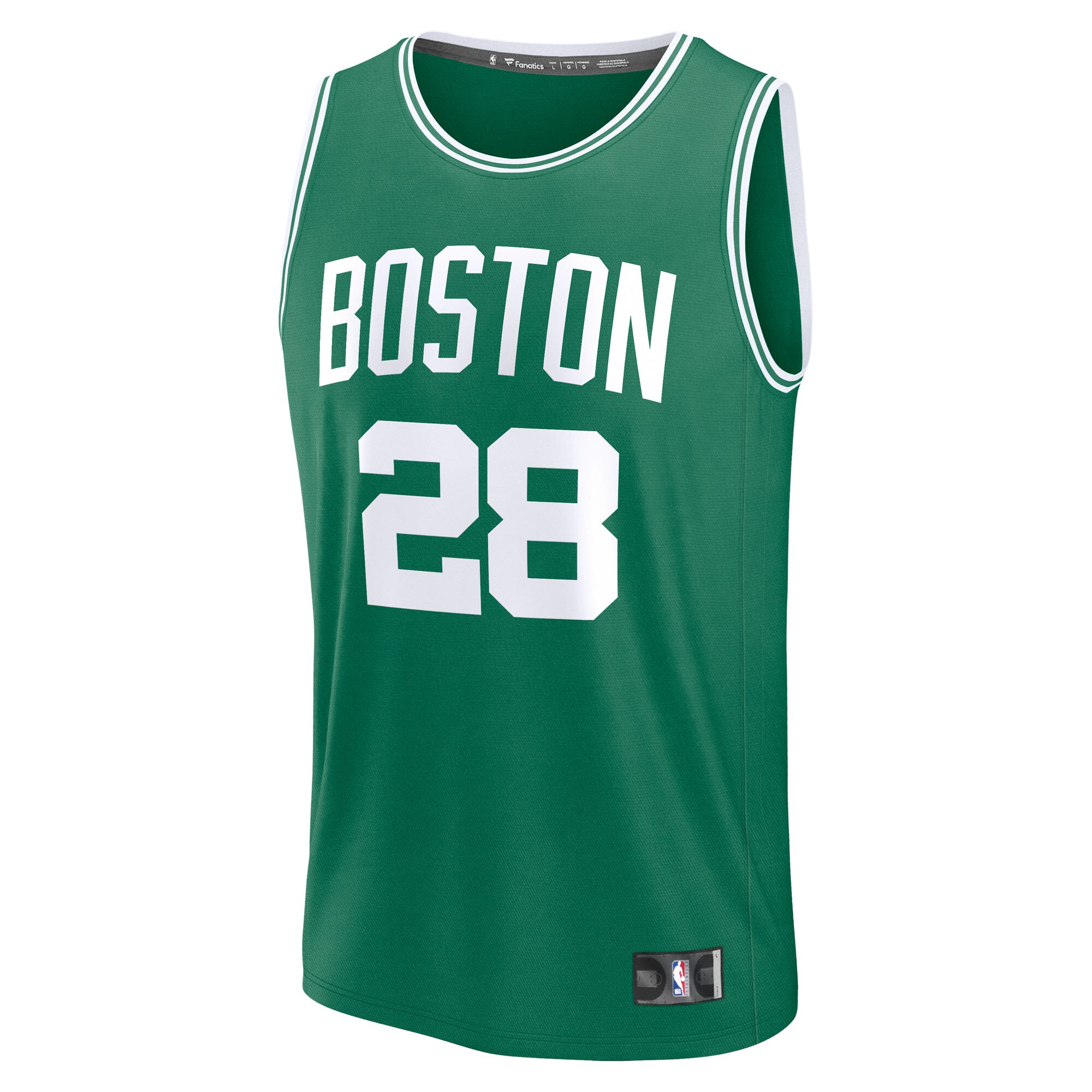 Hugo Gonzalez Boston Celtics Fanatics 2025 NBA Draft First Round Pick Fast Break Replica Jersey - Icon Edition - Kelly Green