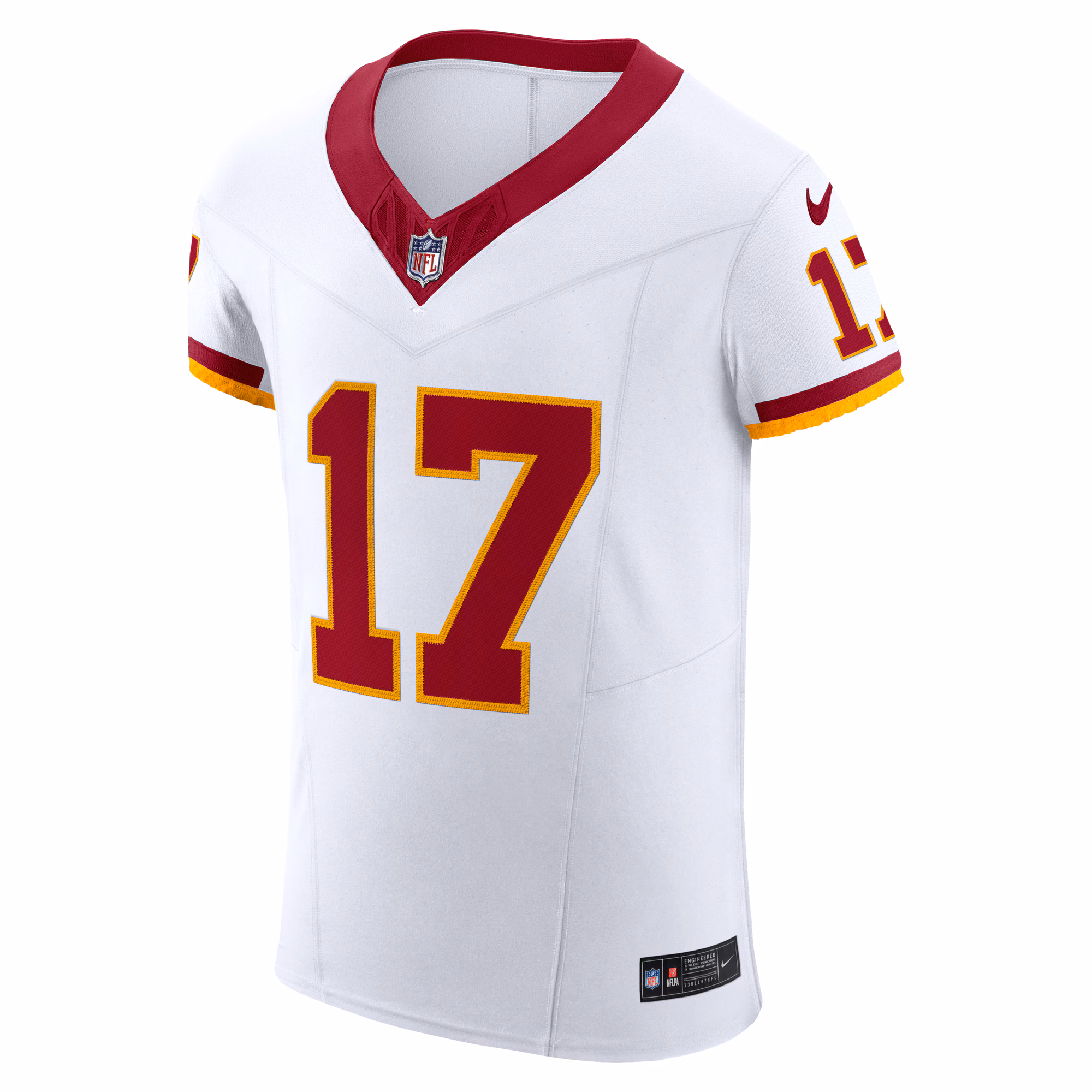 Terry McLaurin Washington Commanders Nike Alternate 2 Super Bowl Era Vapor F.U.S.E. Elite Jersey - White