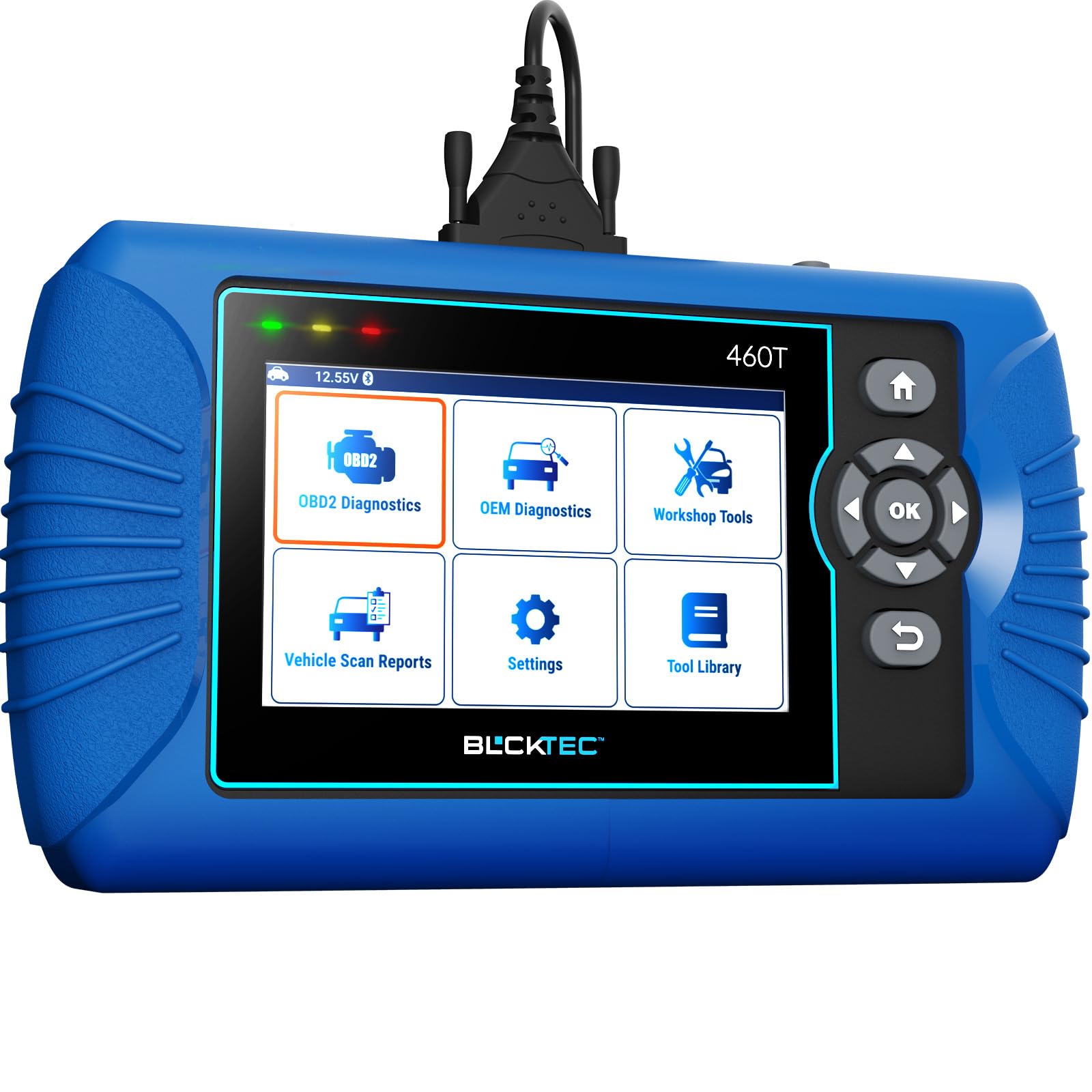 BLCKTEC 460T OBD2 Scanner Diagnostic Tool with 12 Reset Services