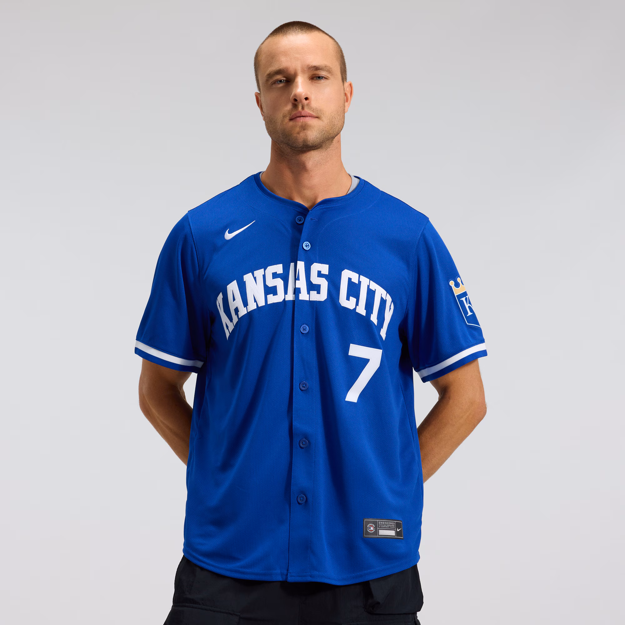 Bobby Witt Jr. Kansas City Royals Nike Alternate 2 Limited Player Jersey - Royal