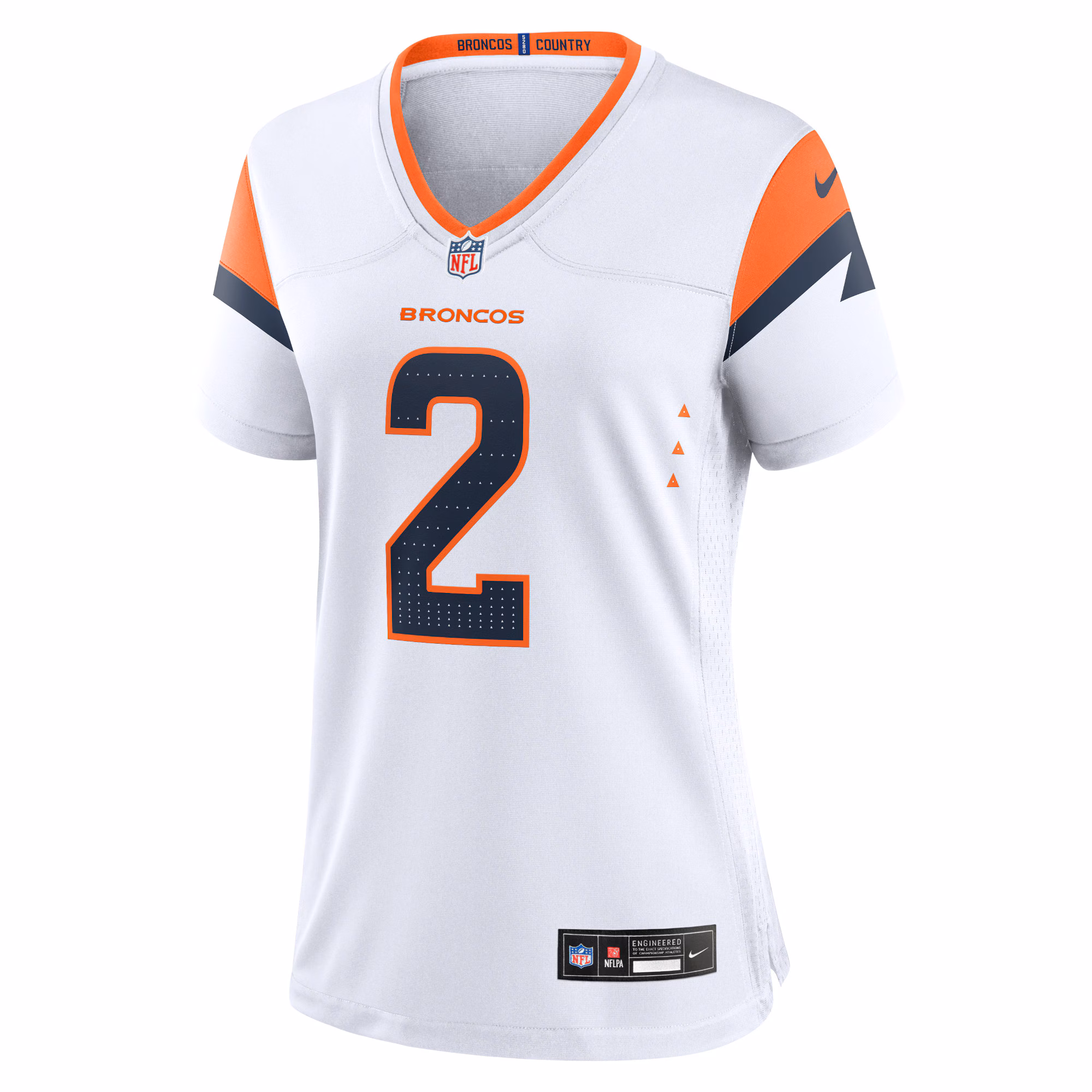 Patrick Surtain II Denver Broncos Nike Women's Game Jersey - White