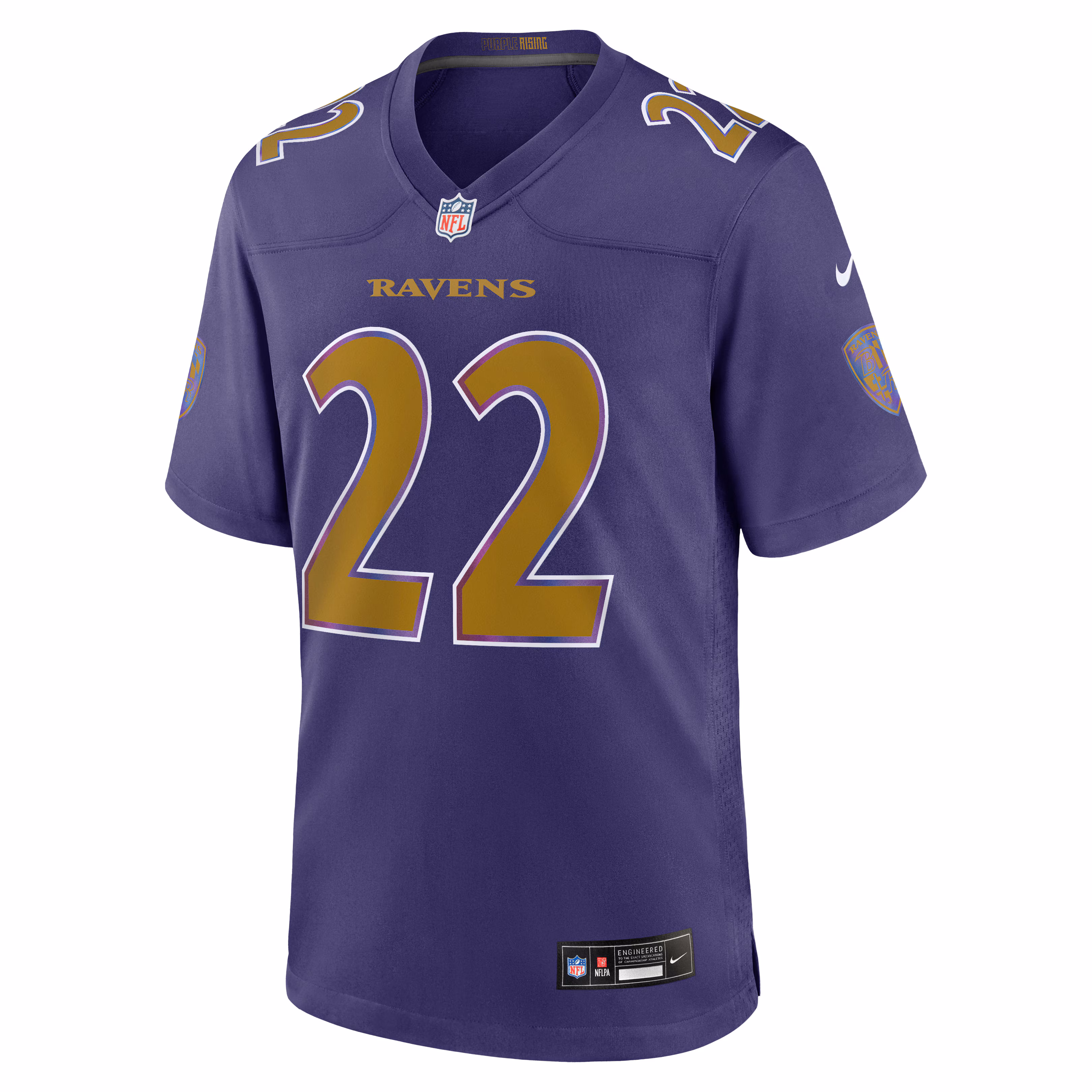 Derrick Henry Baltimore Ravens Nike Alternate Game Jersey - Purple