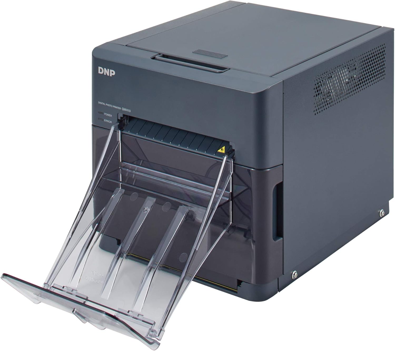 DNP QW410 4.5-inch Dye-Sublimation Professional Event Photo Booth Printer Essential Bundle with 4x6- Digital Media, 2 Rolls (300 Total Prints), Slinger Case