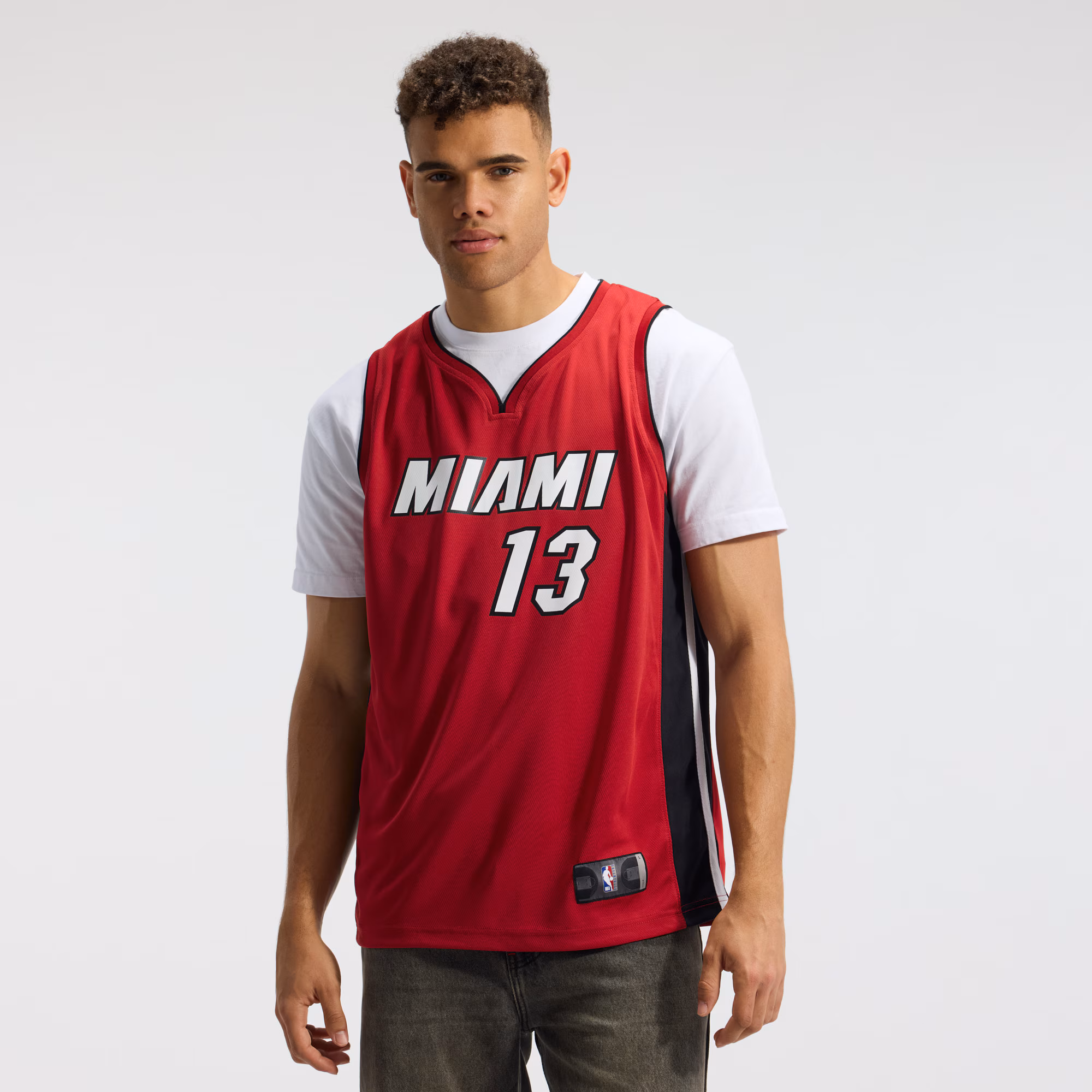 Bam Adebayo Miami Heat Fanatics Fast Break Replica Player Jersey - Statement Edition - Red