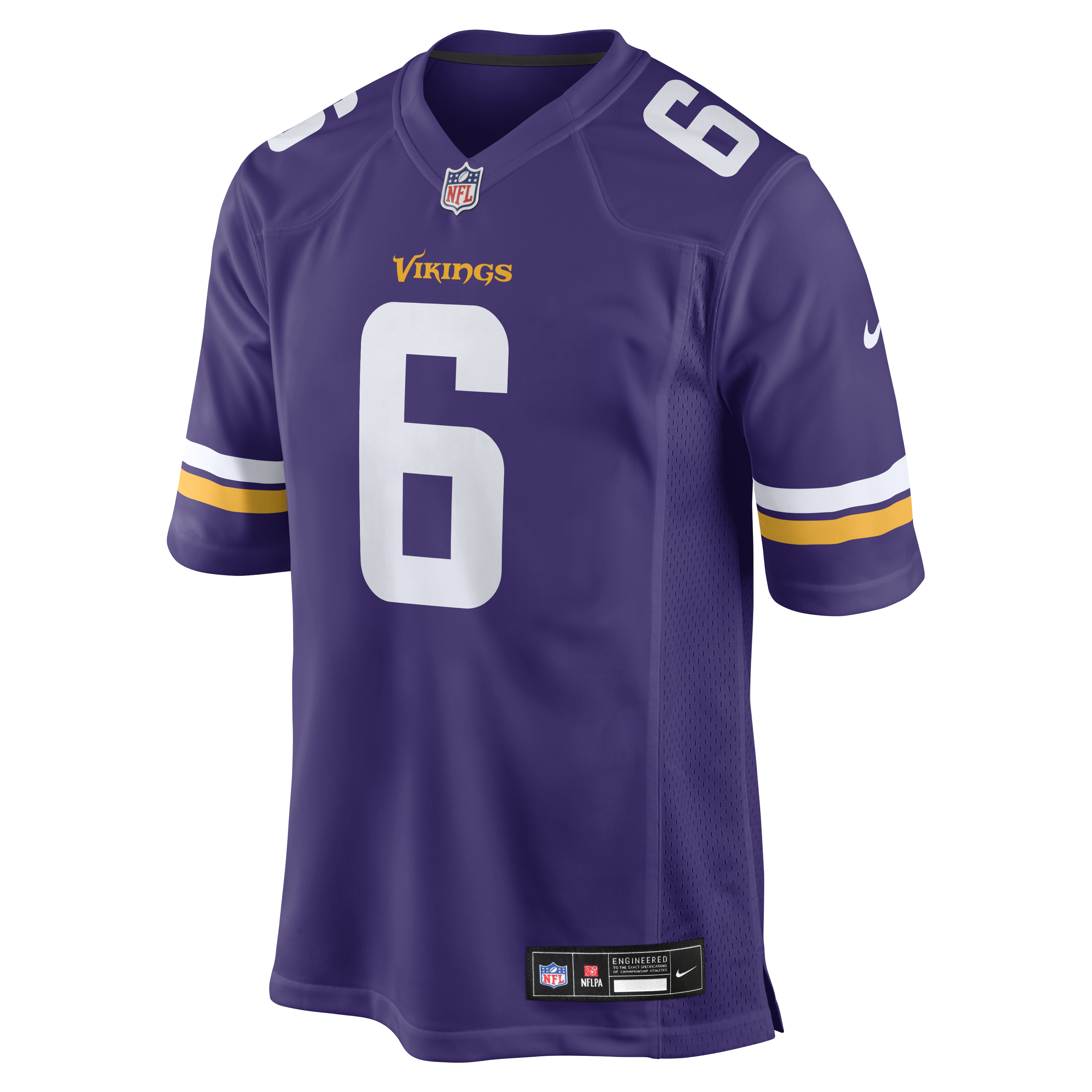 Dwight McGlothern Minnesota Vikings Nike Team Game Jersey -  Purple