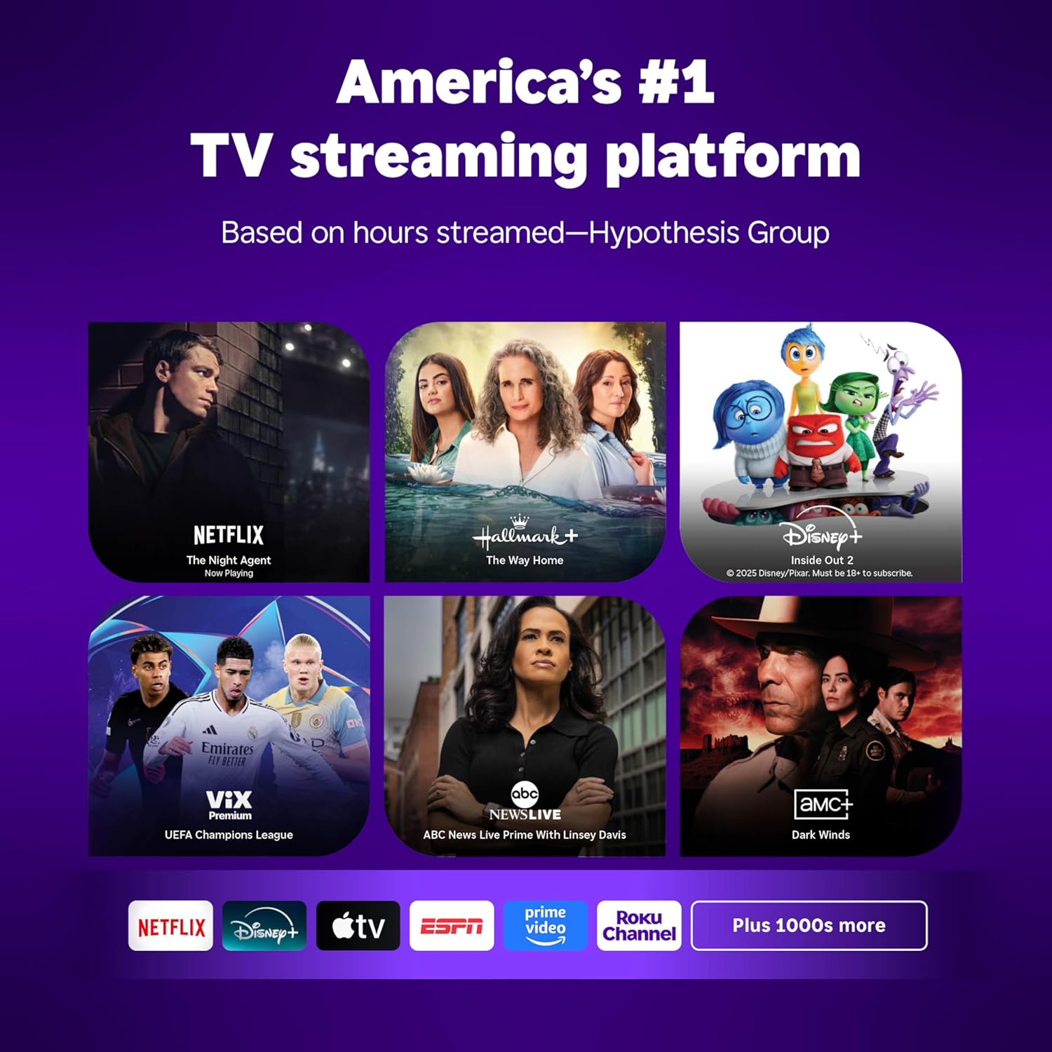Roku Smart TV 2026 – 65-Inch Select Series, 4K QLED TV – Roku TV with Voice Remote – Flat Screen QLED Television with Wi-Fi for Streaming Live Local News, Sports, & Movies – Bluetooth Headphone Mode