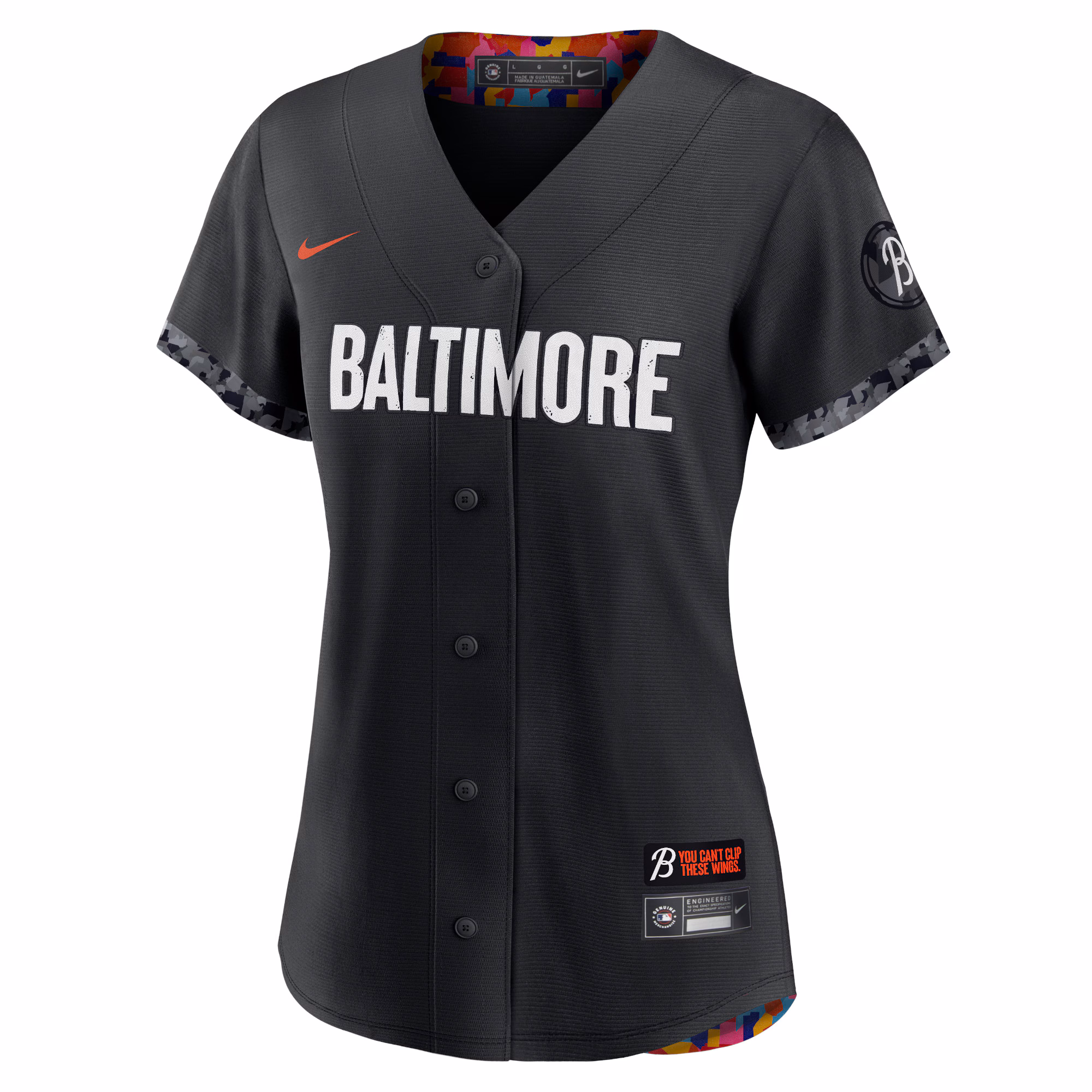Baltimore Orioles Nike Women's City Connect Replica Jersey - Black