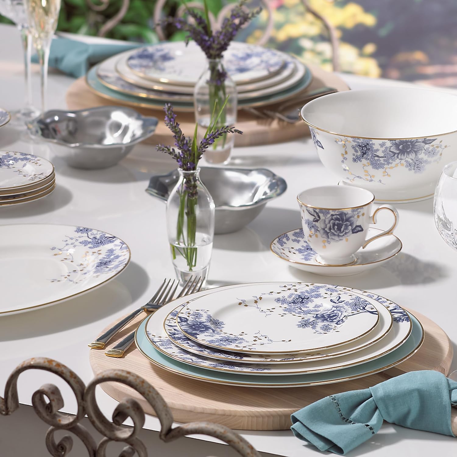 Lenox Garden Grove 5-Piece Place Setting, White - 6 ounces
