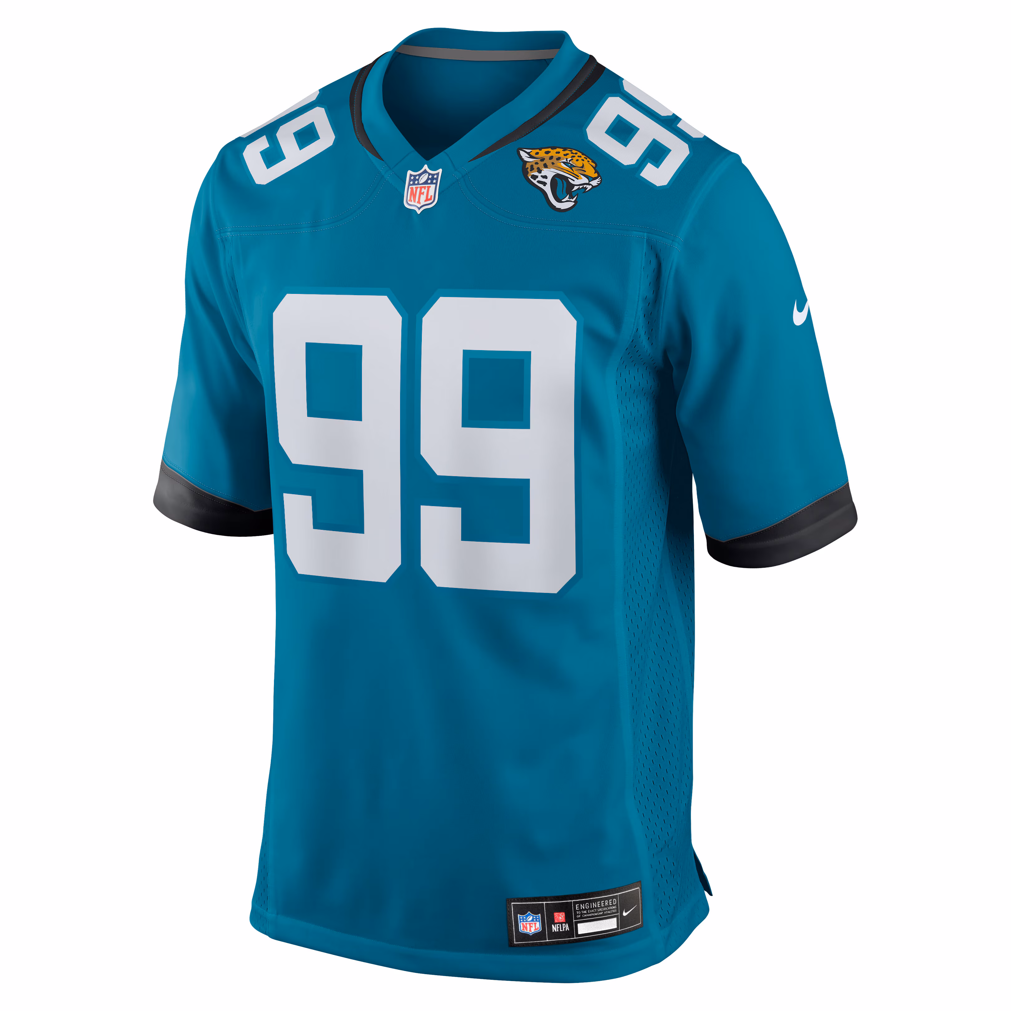 Ruke Orhorhoro Jacksonville Jaguars Nike Team Game Jersey -  Teal