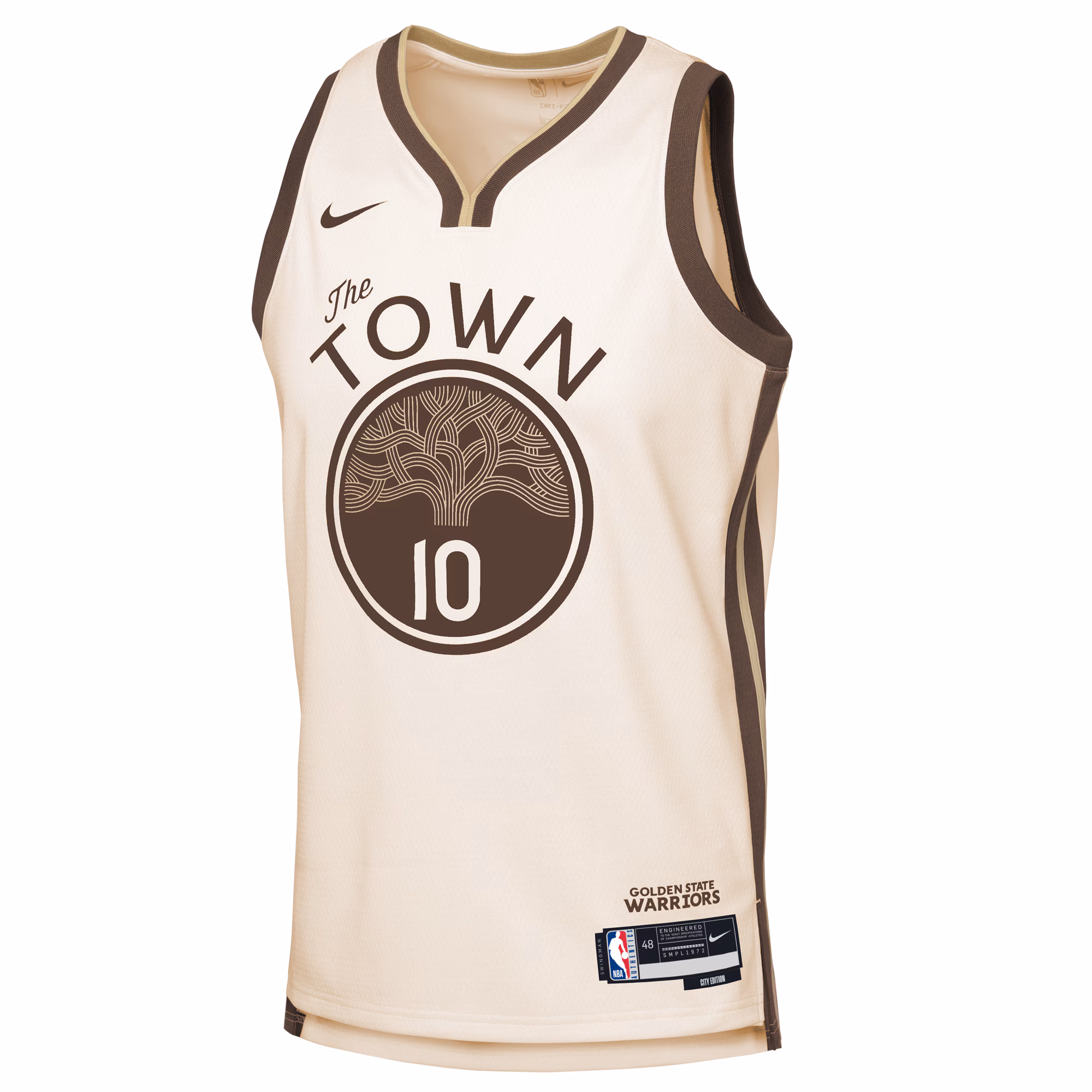 Jimmy Butler III Golden State Warriors Nike Youth 2025/26 City Edition Swingman Jersey - Tan