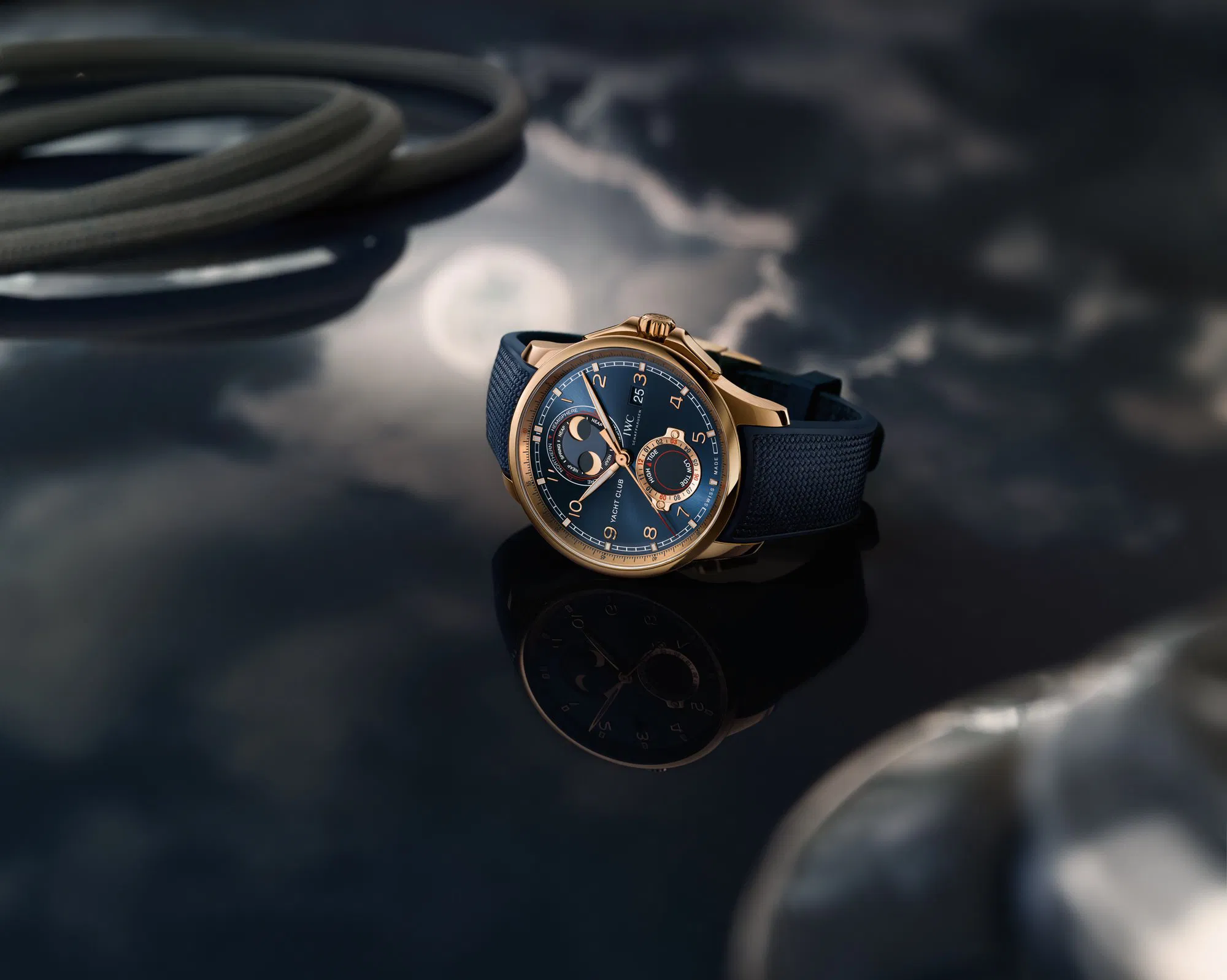 Schaffhausen Portugieser yacht club moon tide iw344001
