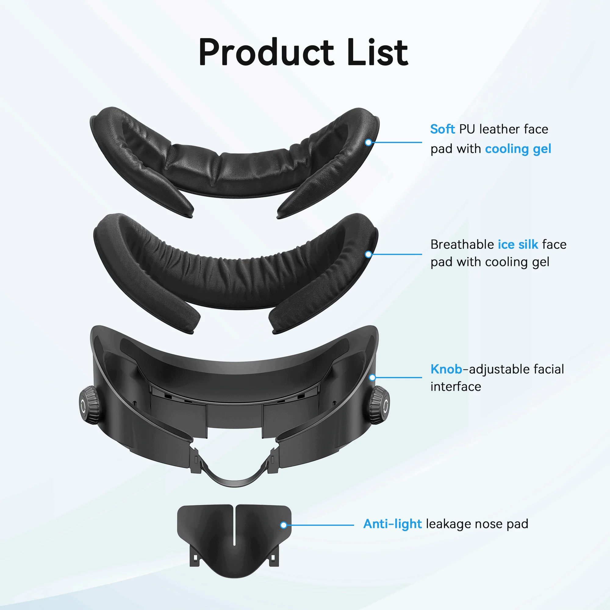 Upgraded Facial Interface for Quest 3